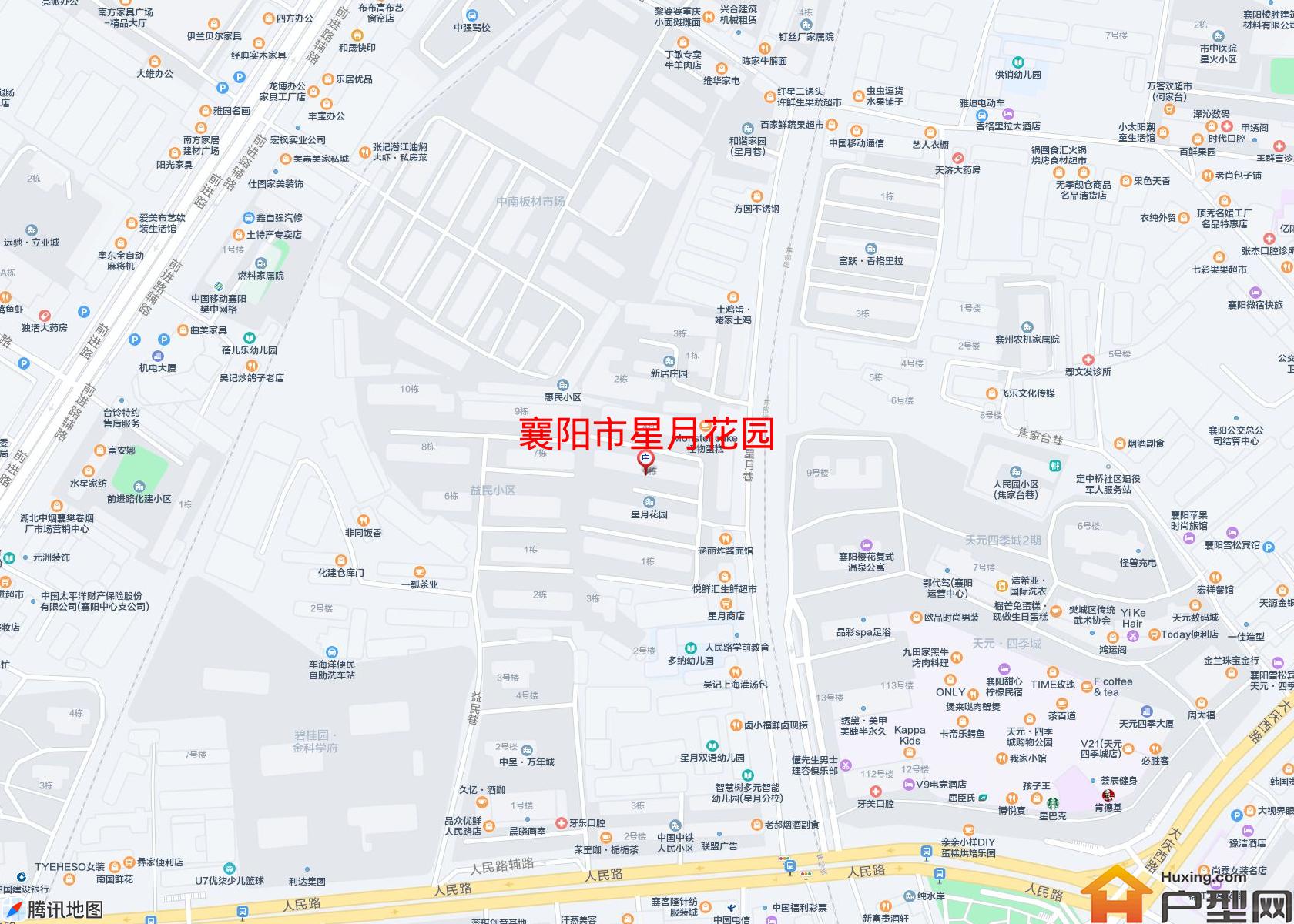 星月花园小区 - 户型网