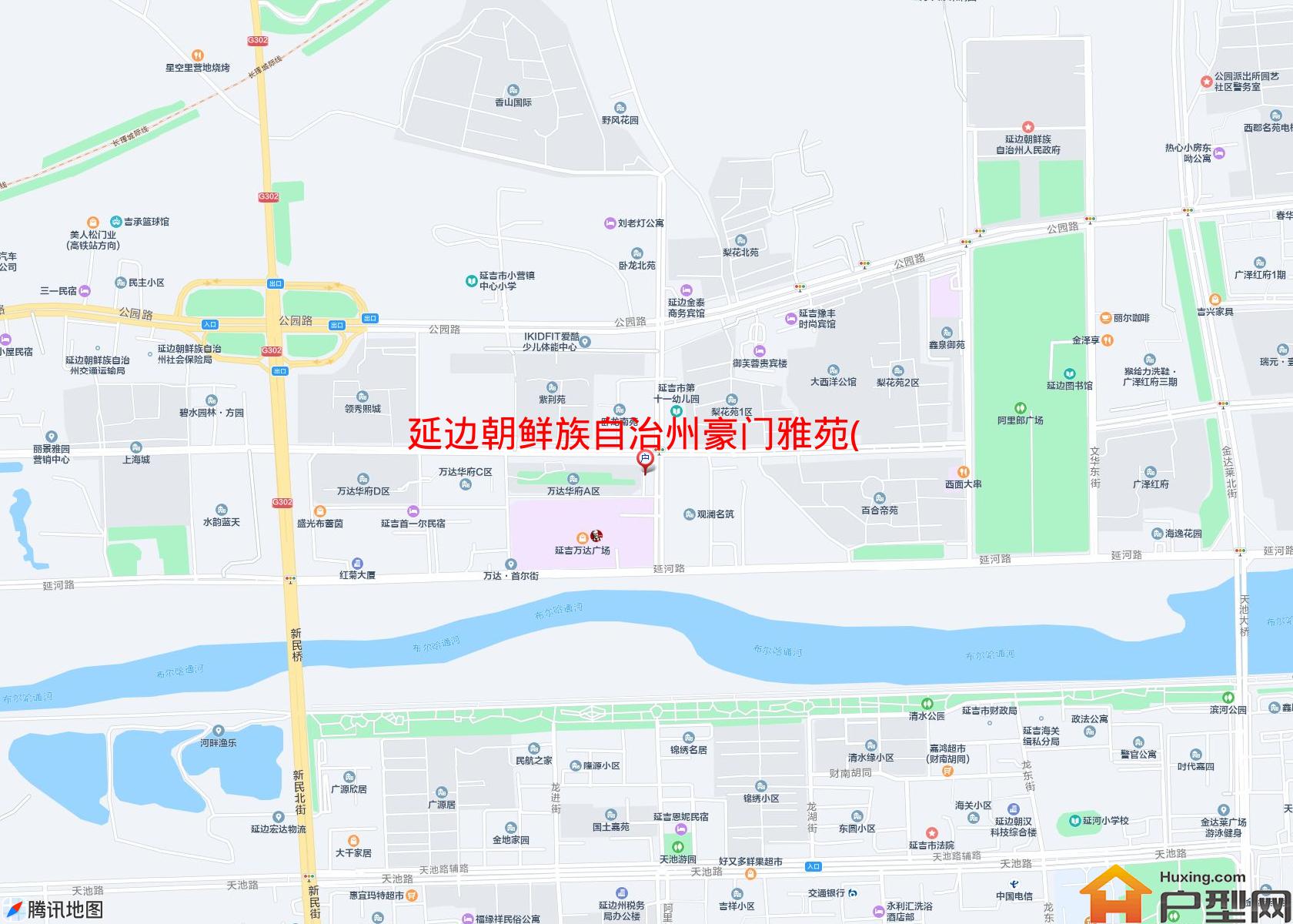 豪门雅苑(长白山东路380号)小区 - 户型网