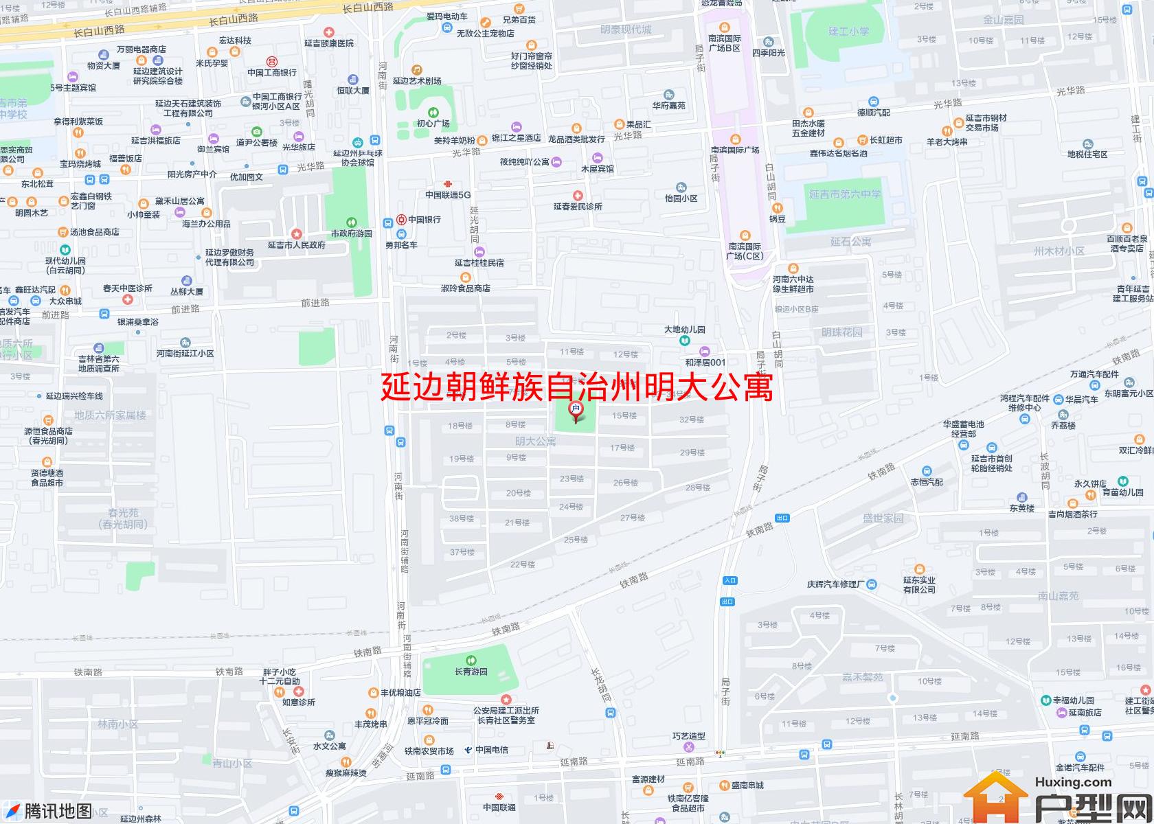 明大公寓小区 - 户型网