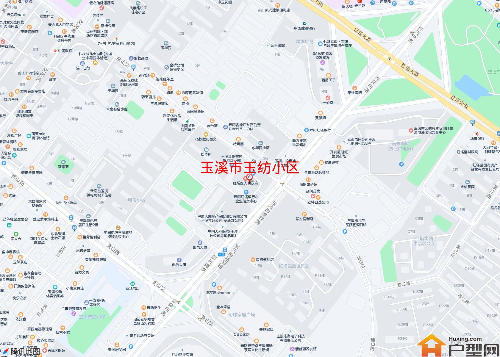玉纺小区小区 - 户型网