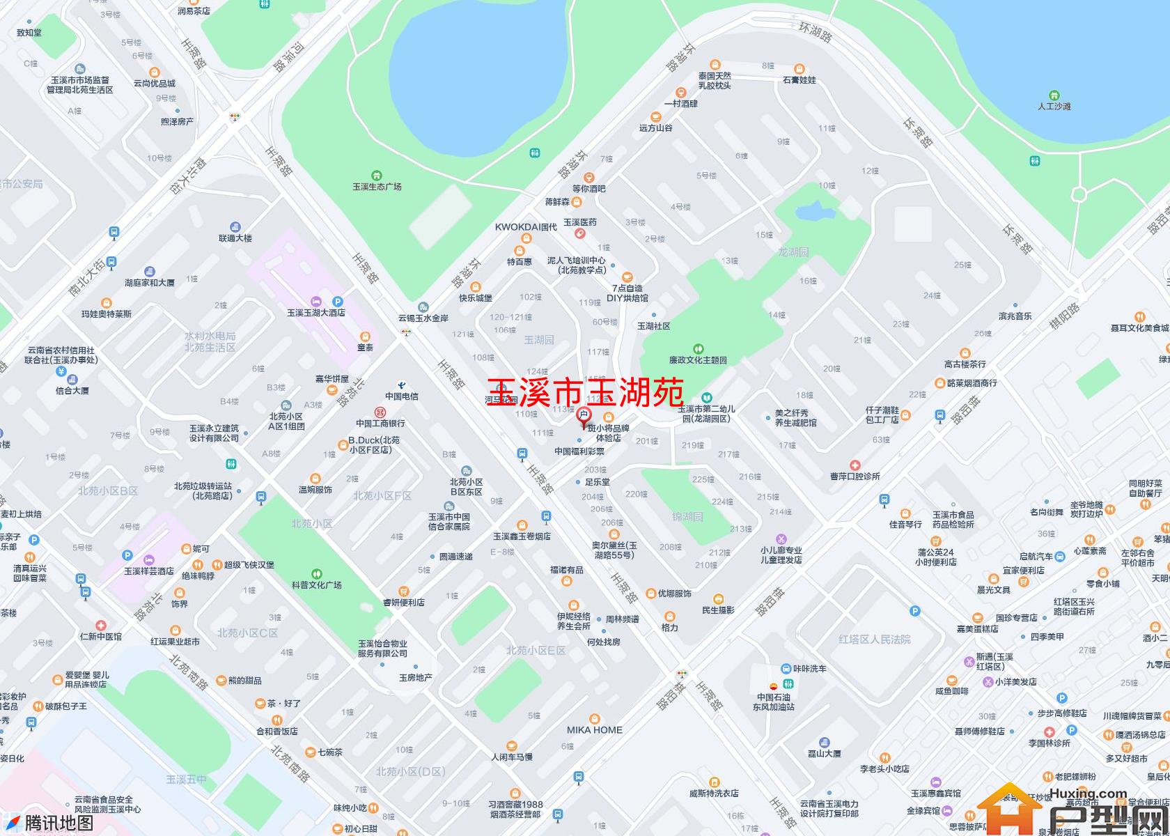 玉湖苑小区 - 户型网