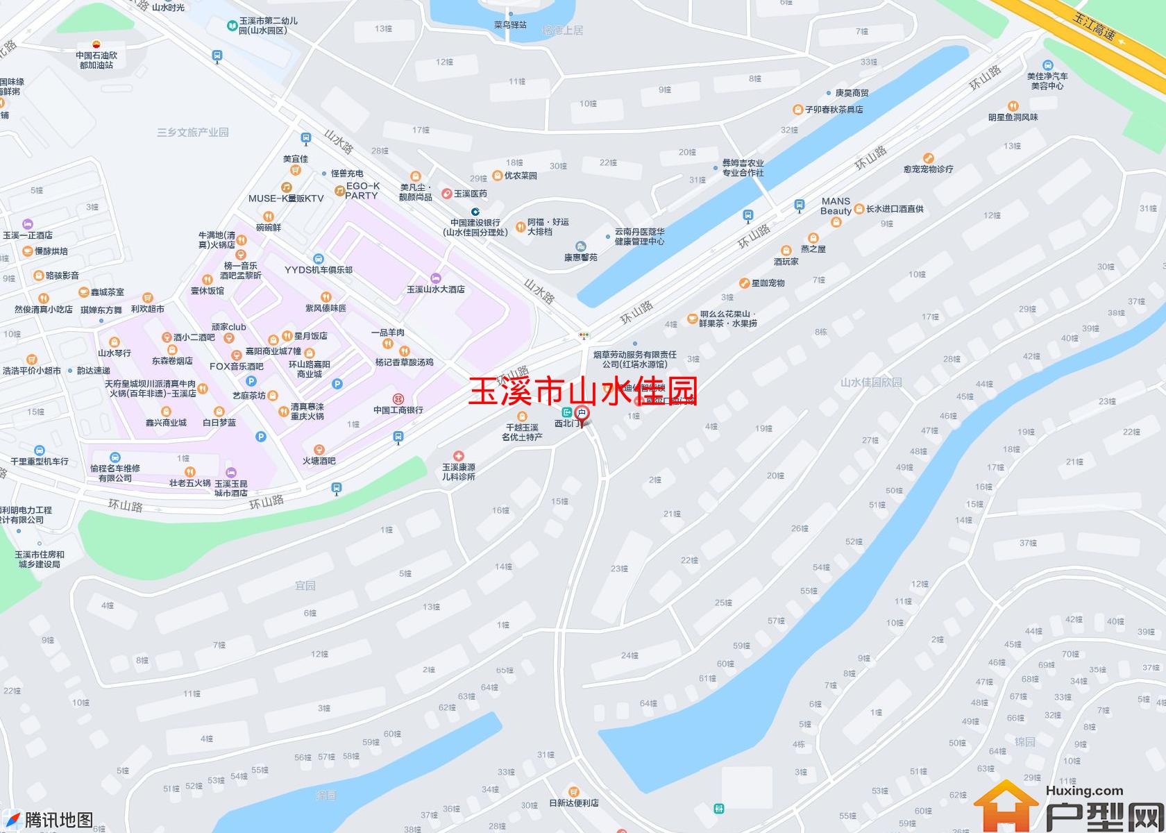 山水佳园小区 - 户型网