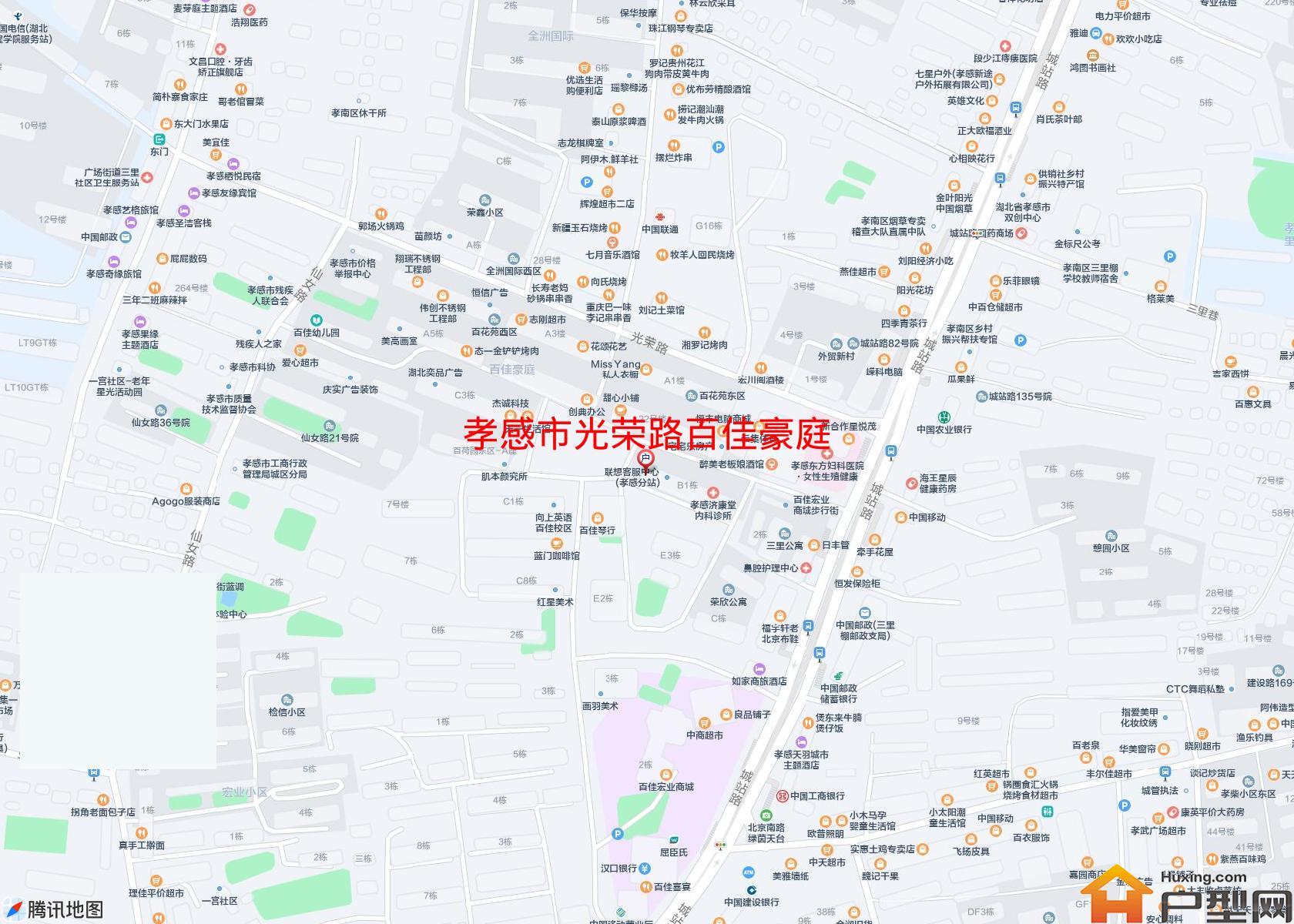 光荣路百佳豪庭小区 - 户型网
