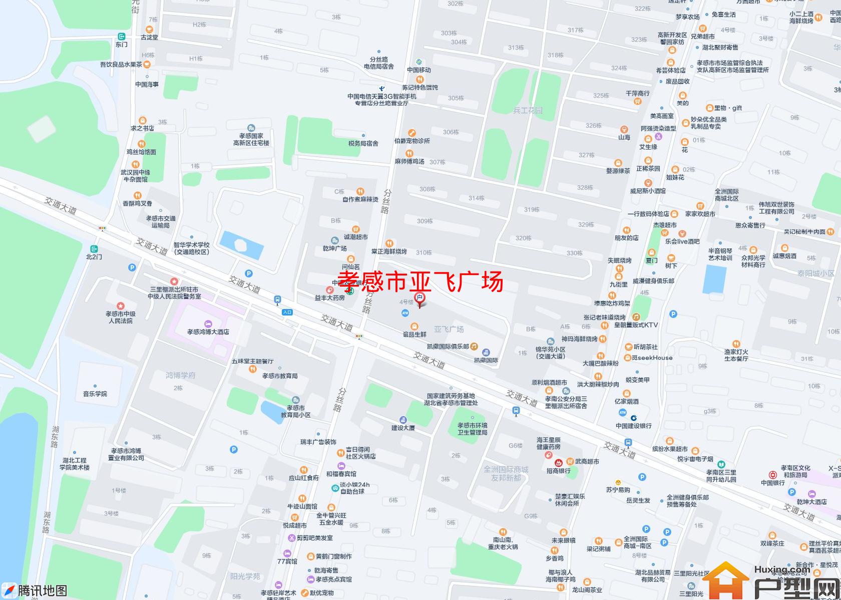 亚飞广场小区 - 户型网