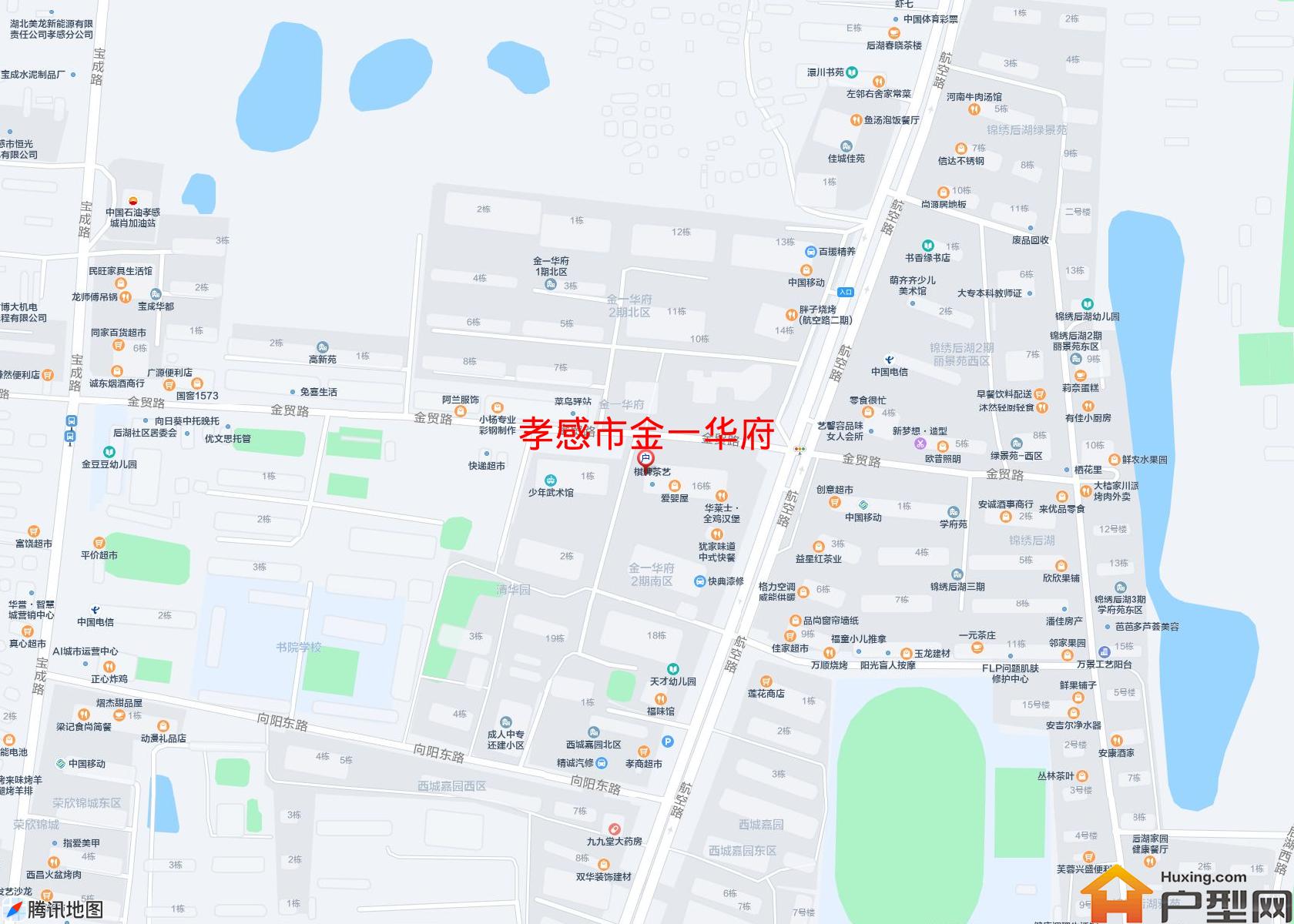 金一华府小区 - 户型网