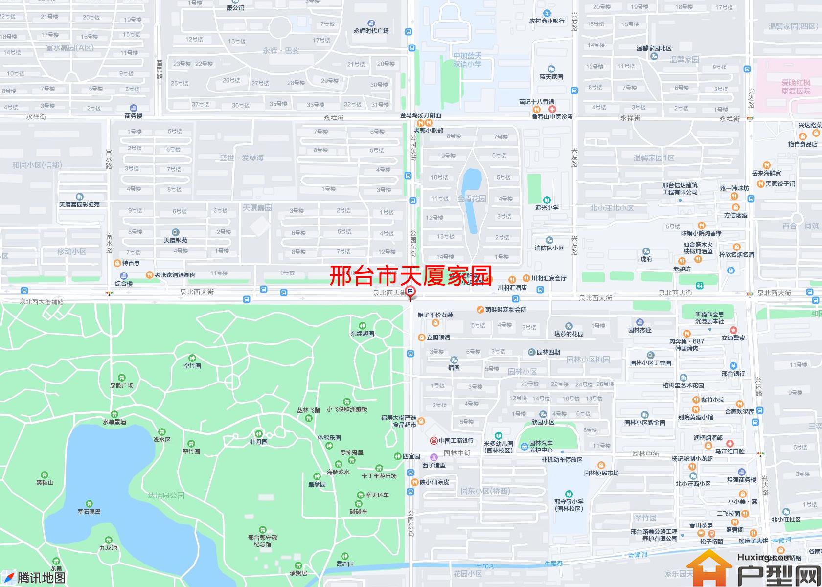天厦家园小区 - 户型网