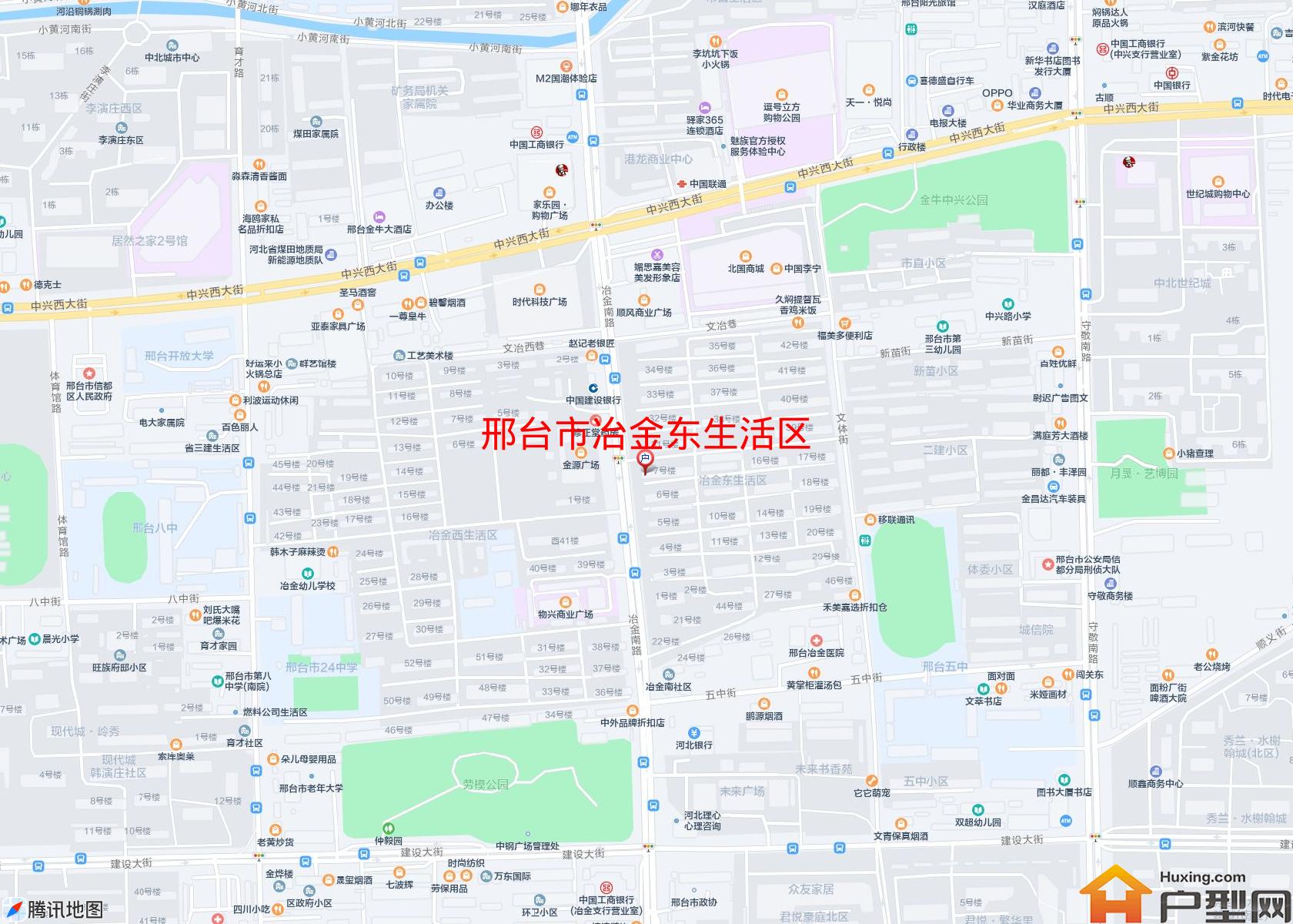 冶金东生活区小区 - 户型网