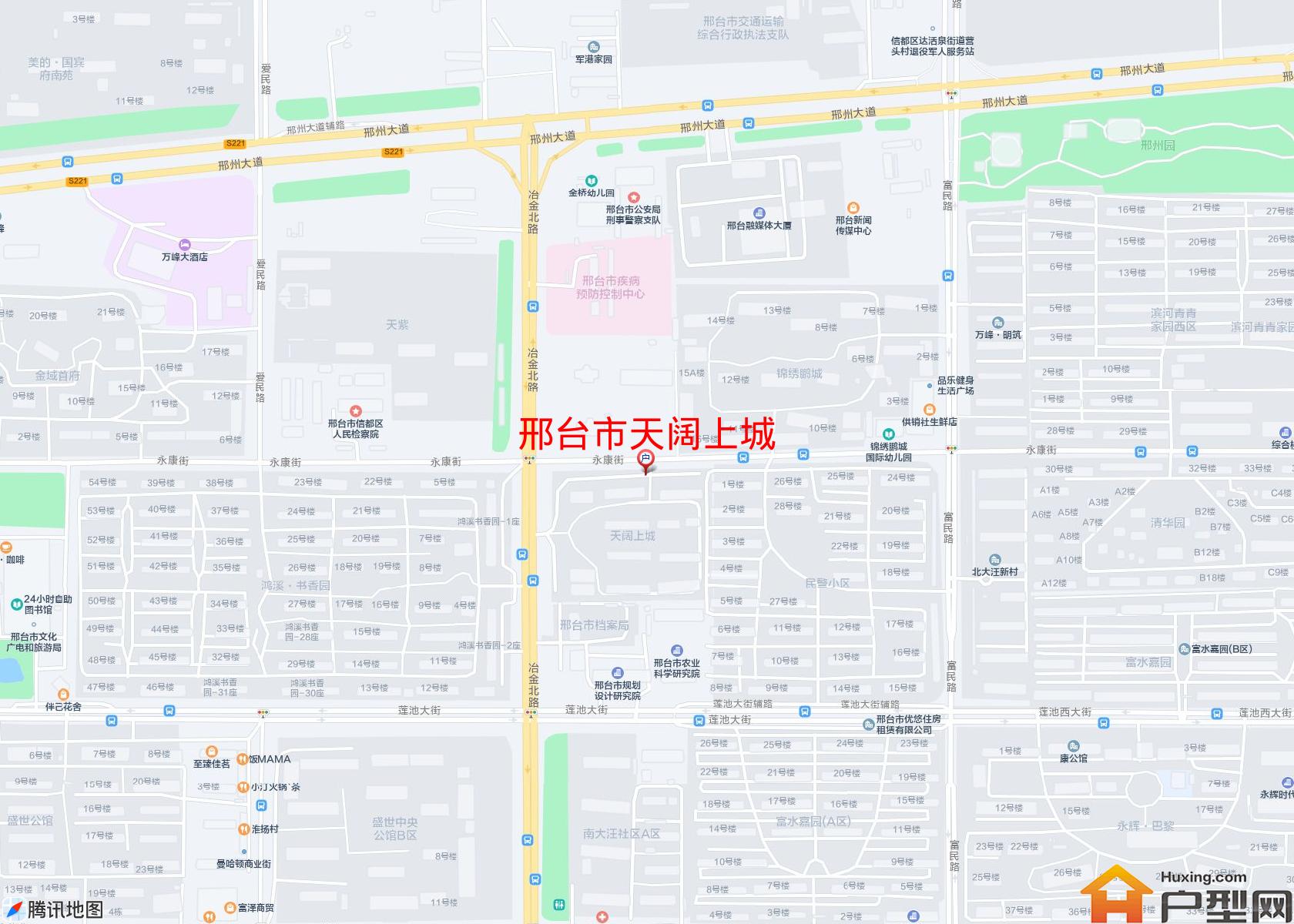 天阔上城小区 - 户型网