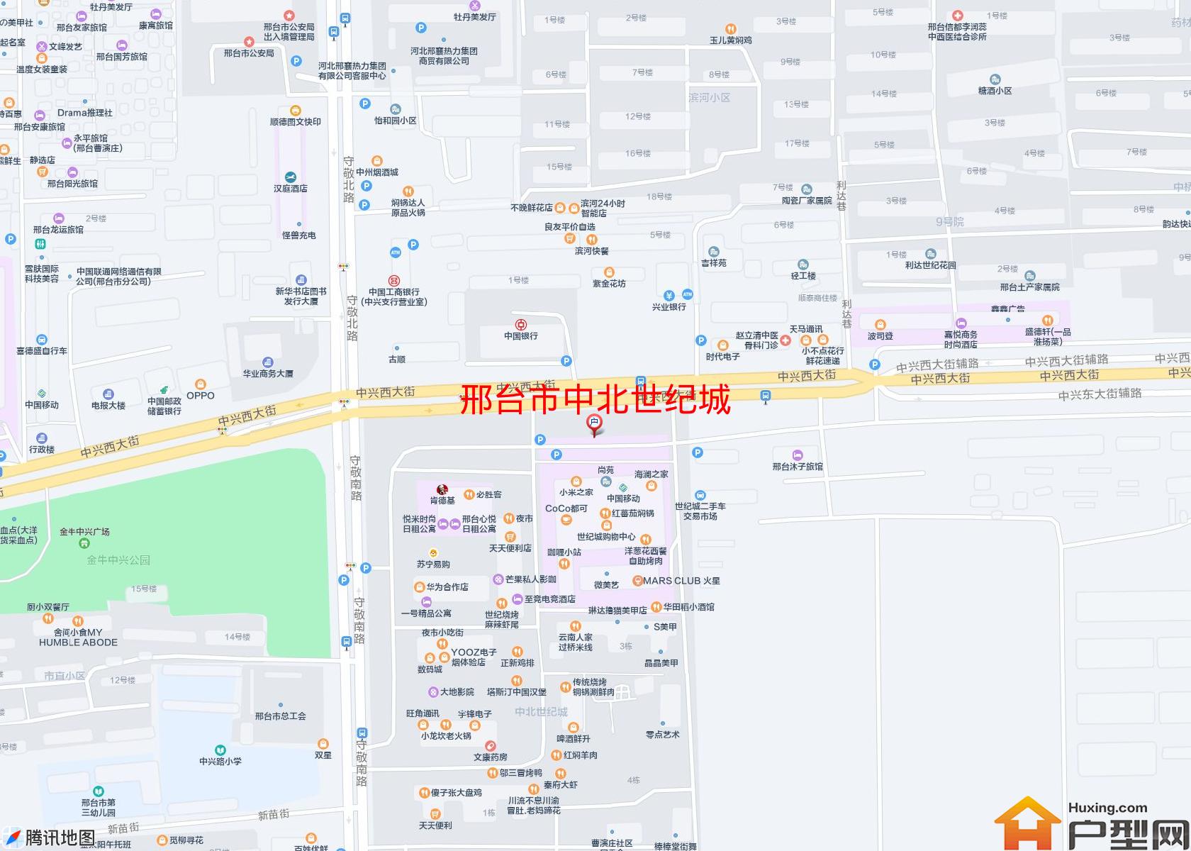中北世纪城小区 - 户型网