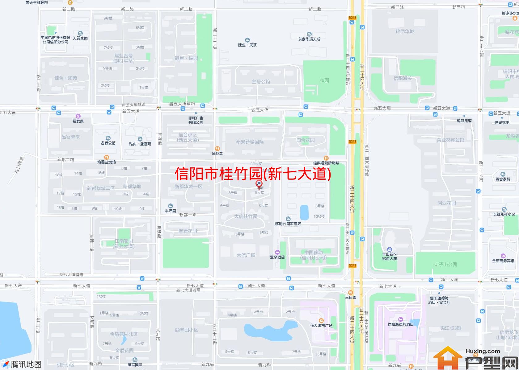 桂竹园 (新七大道)小区 - 户型网