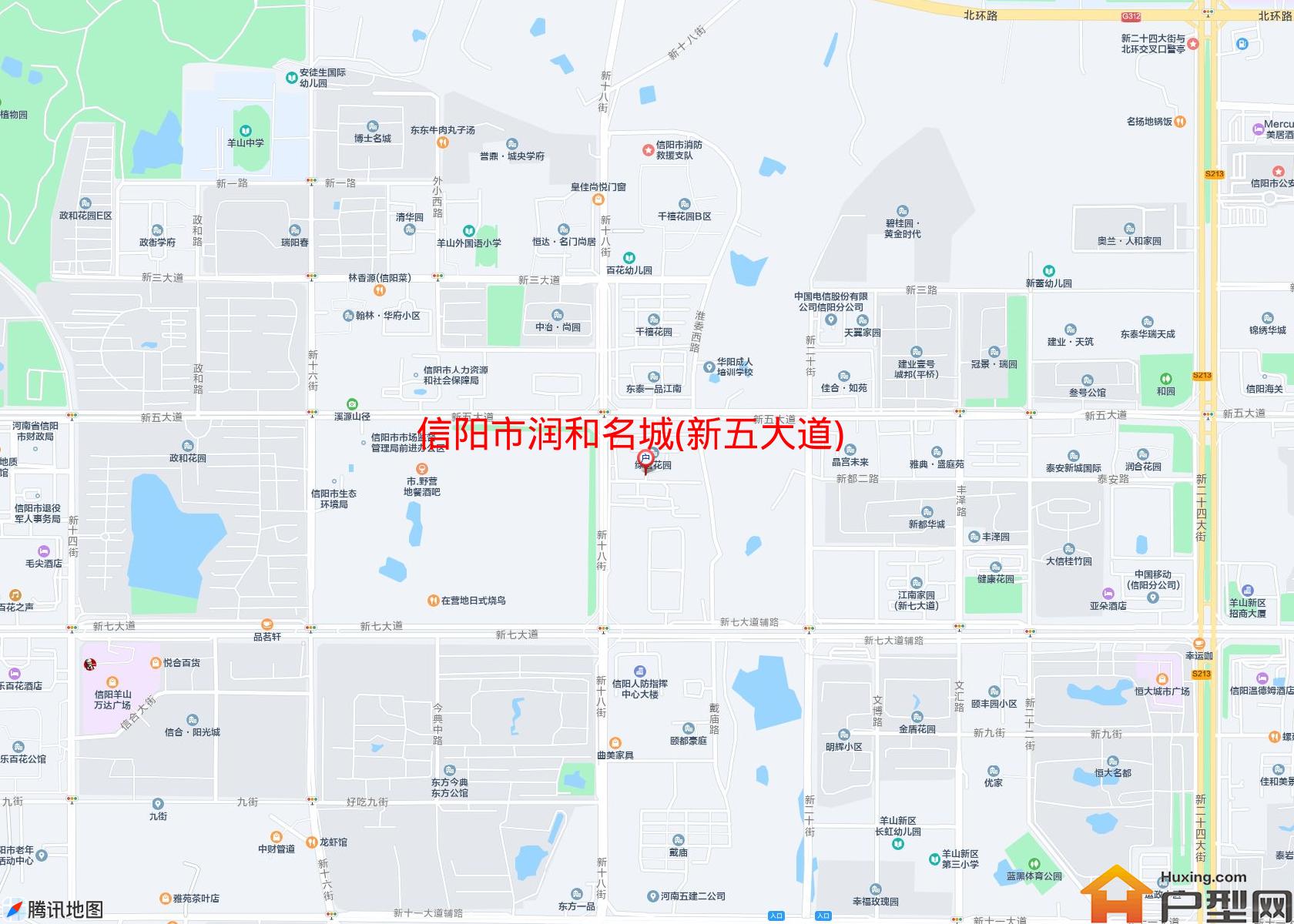 润和名城(新五大道)小区 - 户型网