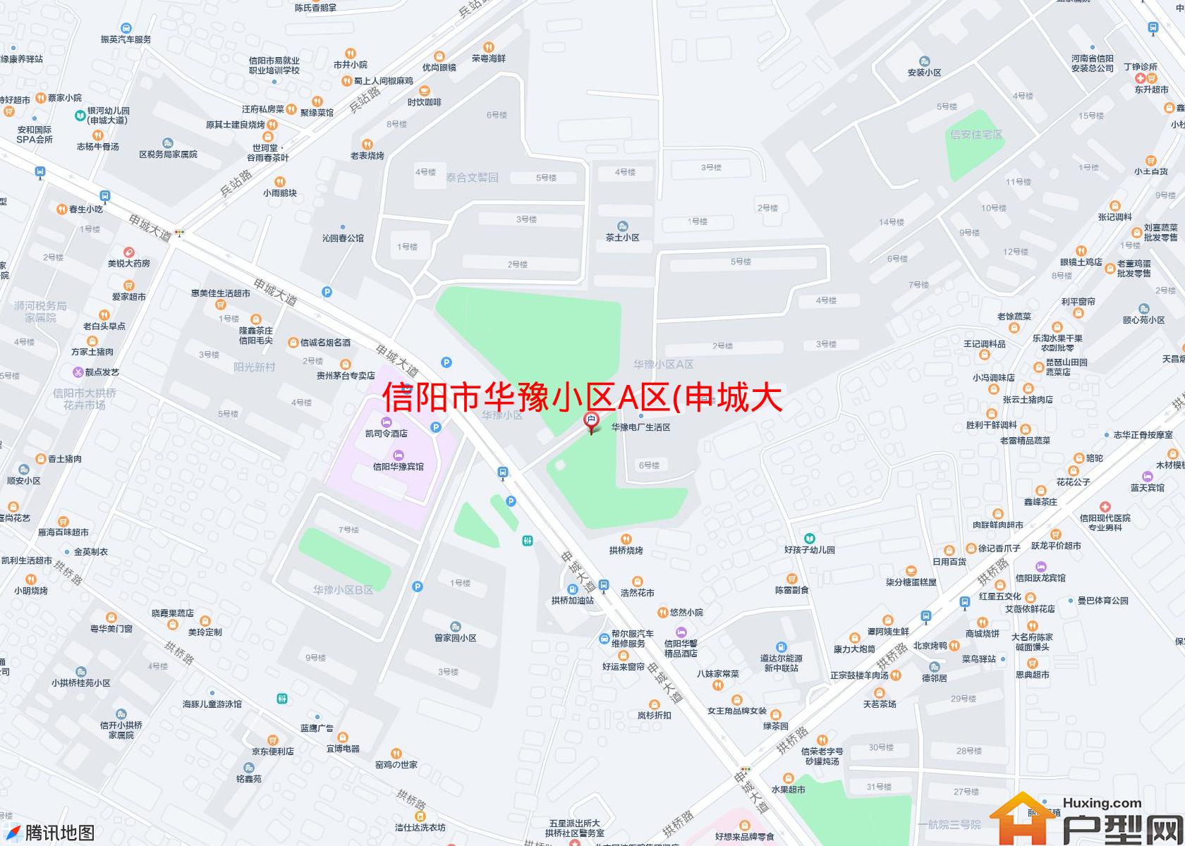 华豫小区A区(申城大道)小区 - 户型网