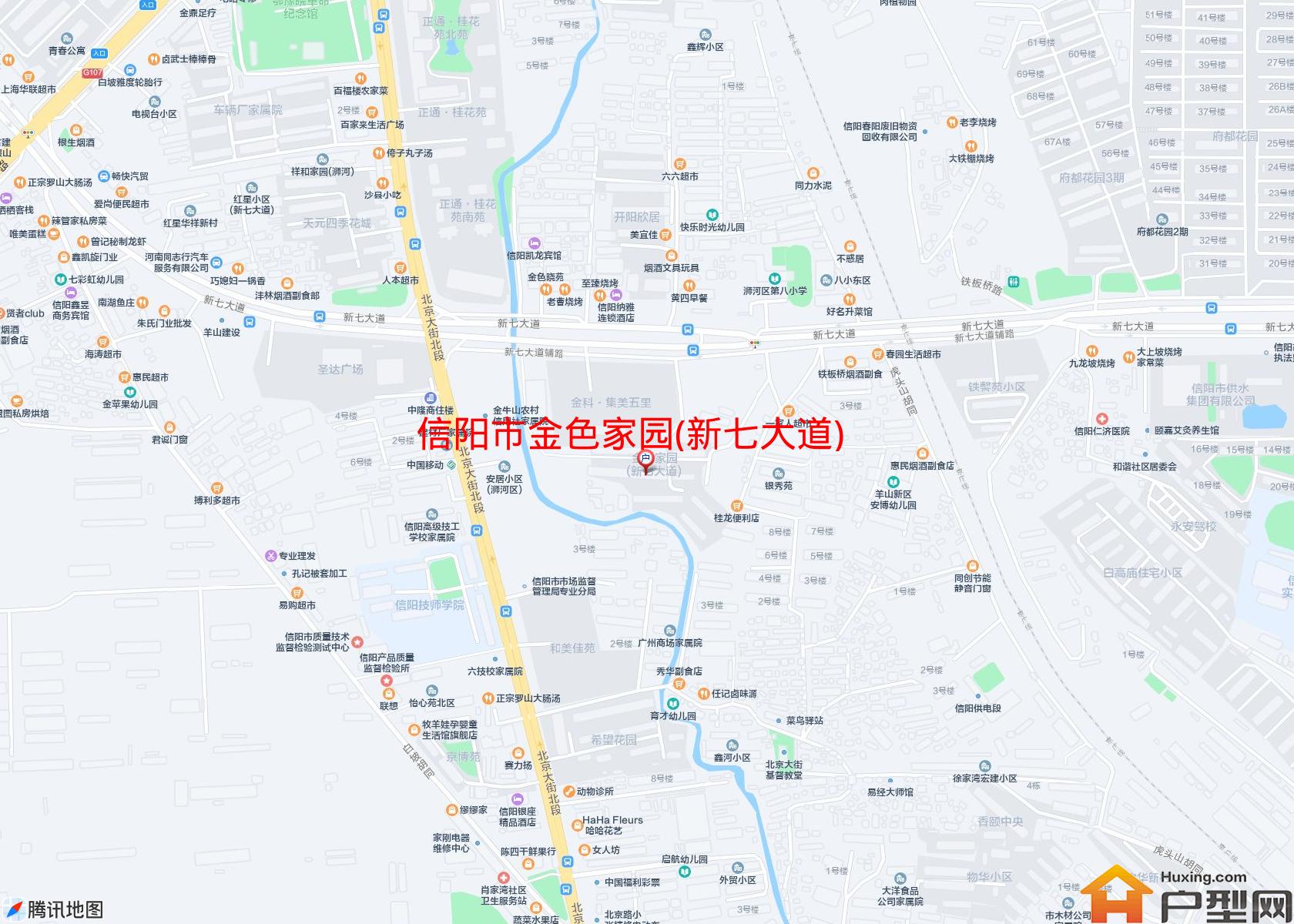 金色家园(新七大道)小区 - 户型网