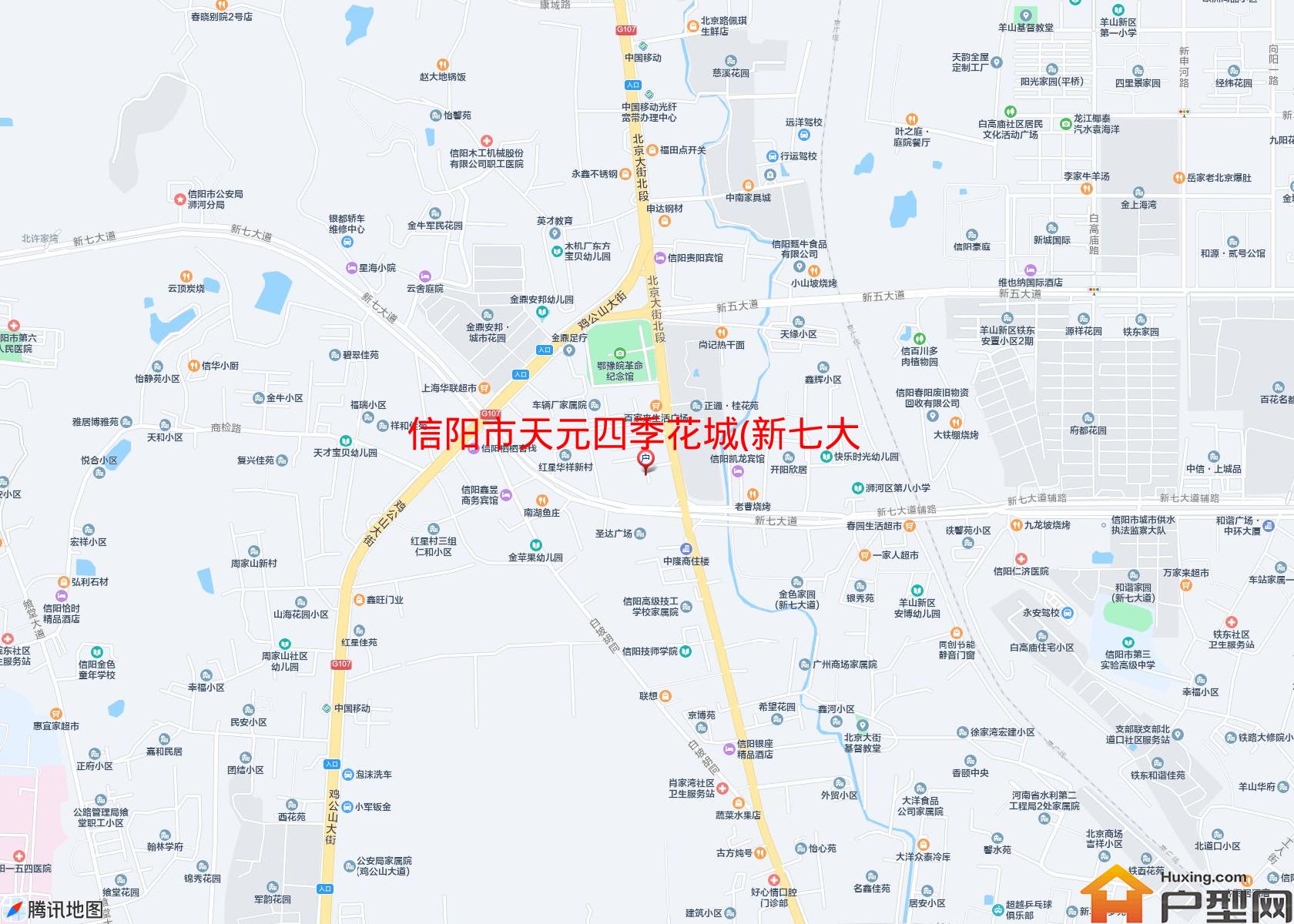 天元四季花城(新七大道)小区 - 户型网