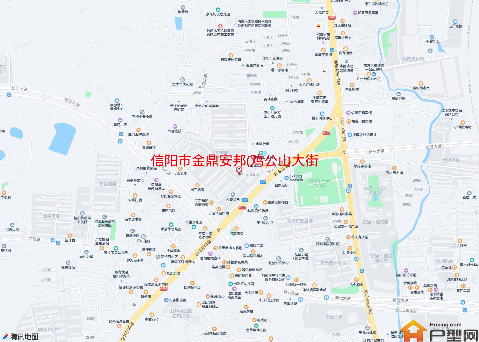 金鼎安邦(鸡公山大街)小区 - 户型网