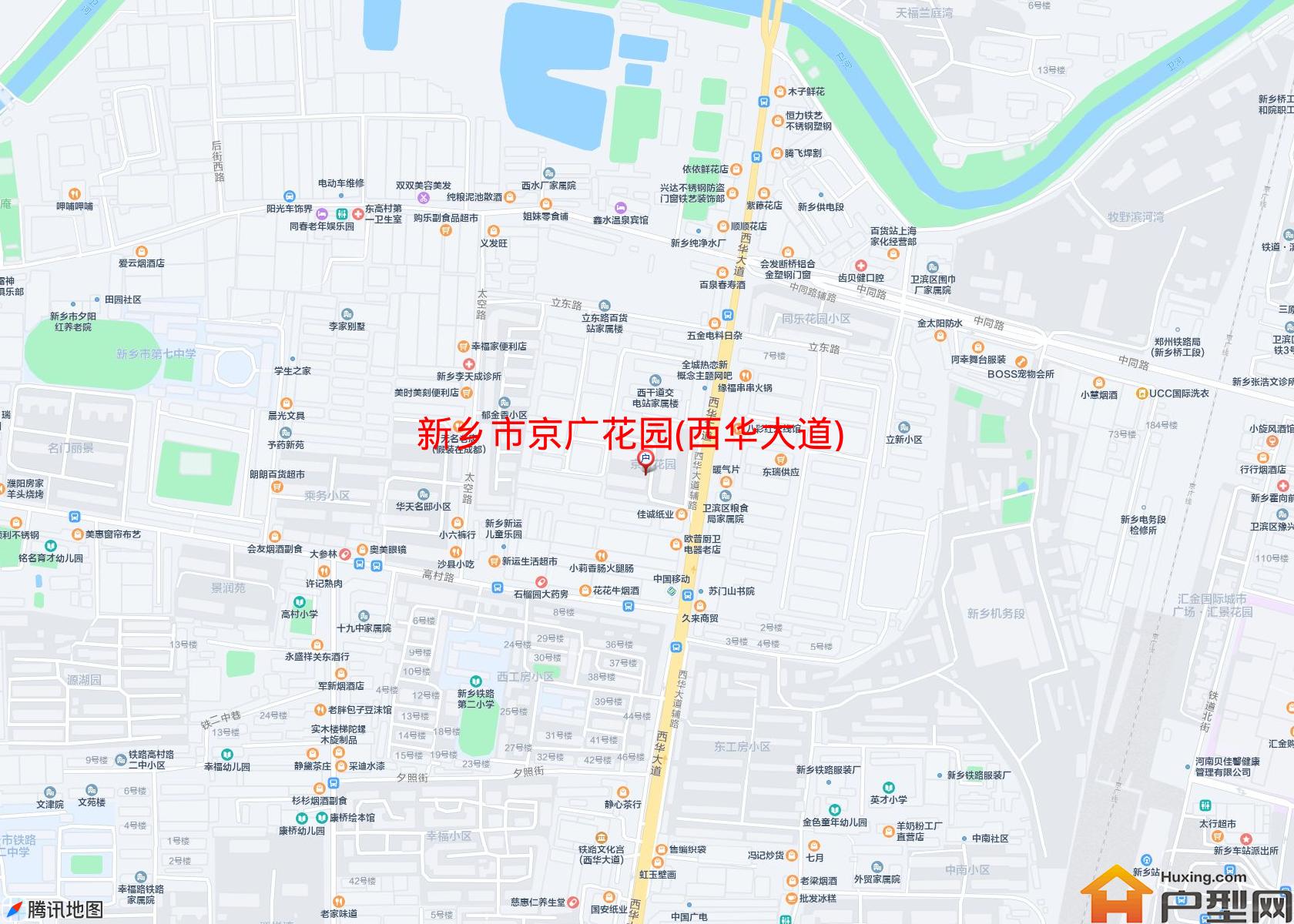 京广花园(西华大道)小区 - 户型网