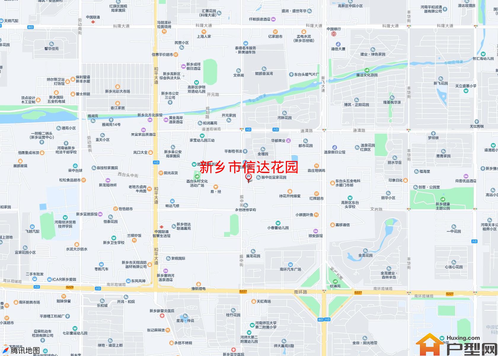 信达花园小区 - 户型网