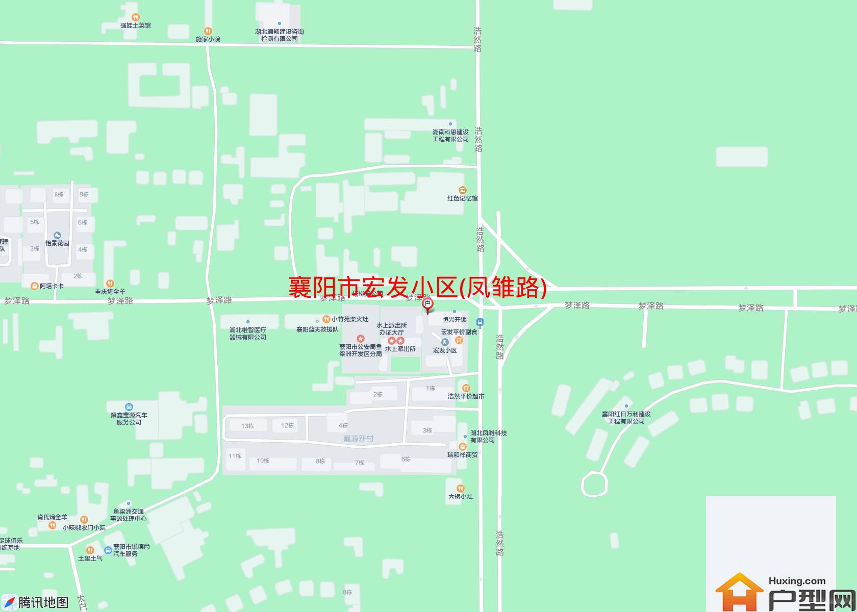 宏发小区(凤雏路)小区 - 户型网