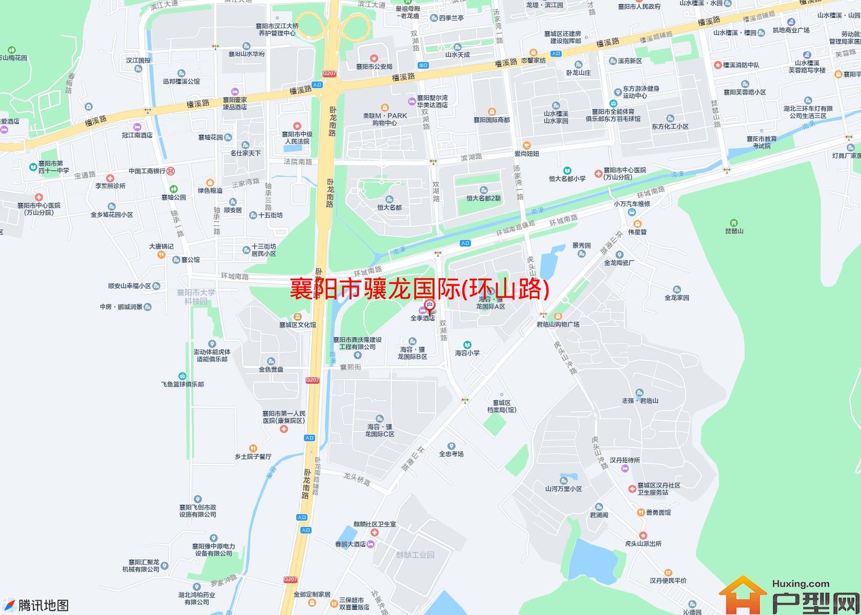 骧龙国际(环山路)小区 - 户型网