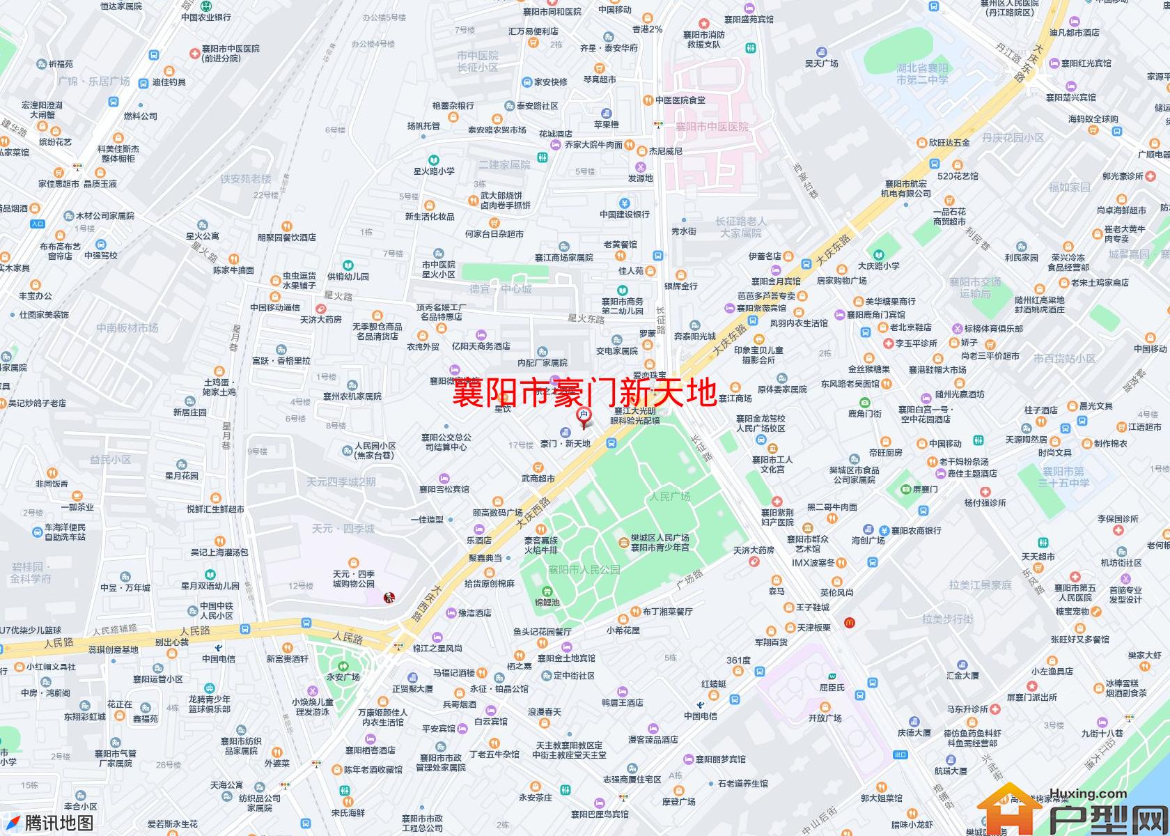 豪门新天地小区 - 户型网