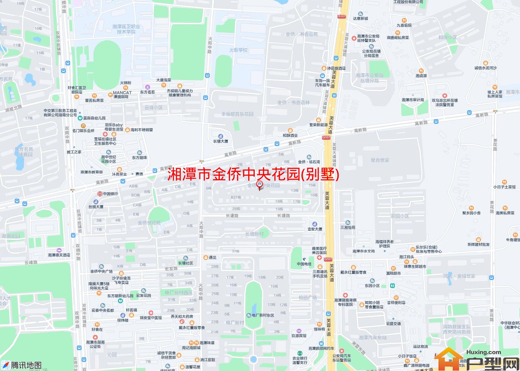 金侨中央花园(别墅)小区 - 户型网