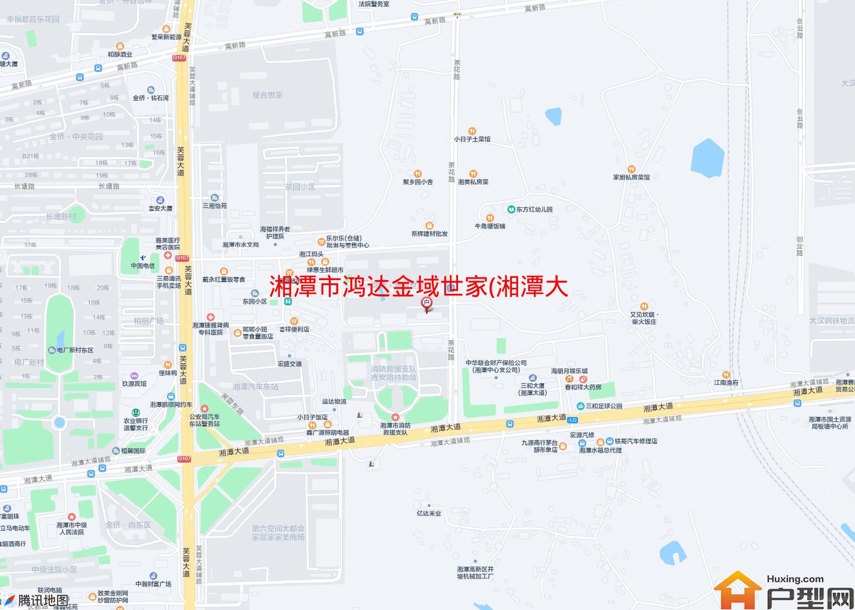 鸿达金域世家(湘潭大道)小区 - 户型网