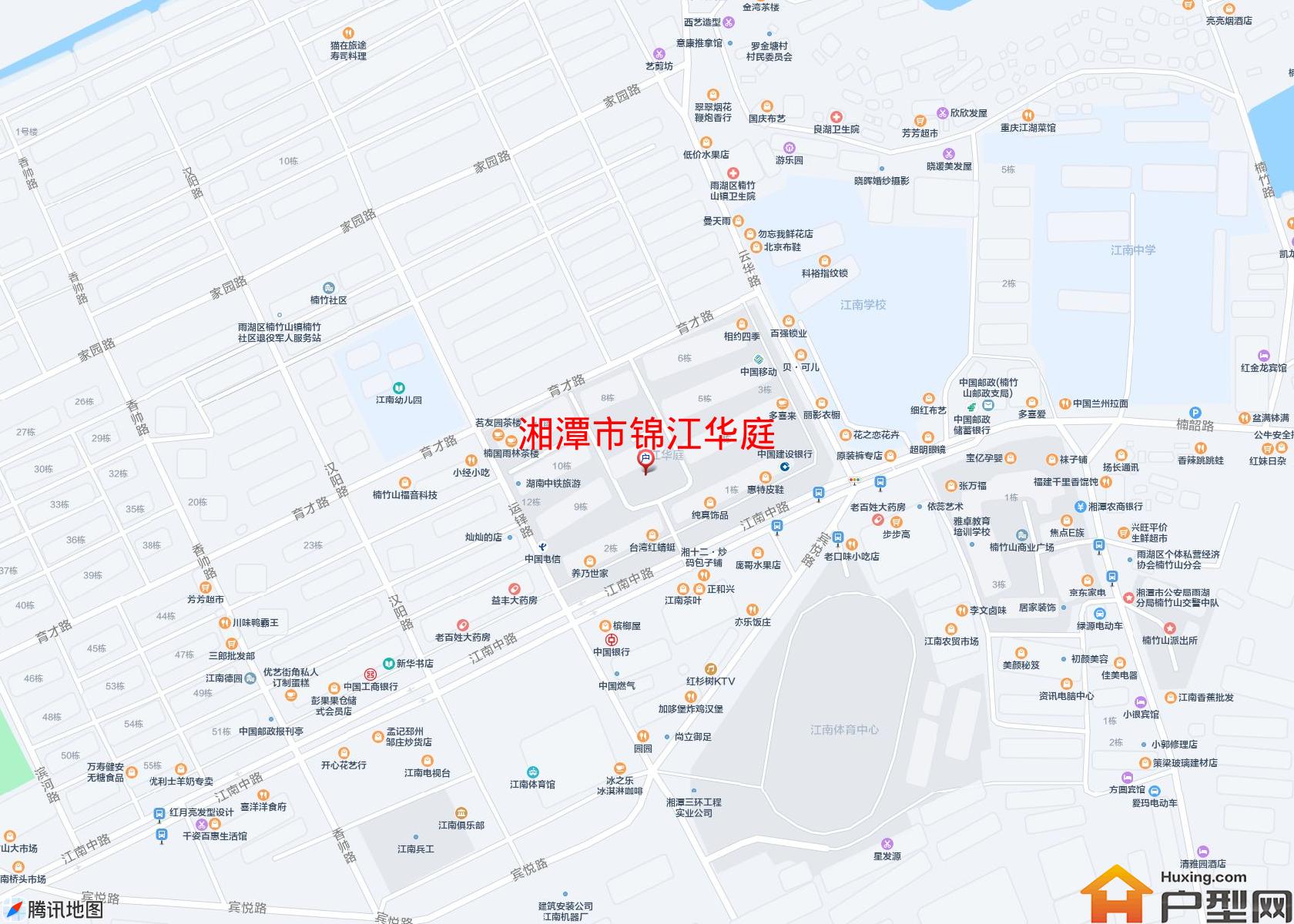 锦江华庭小区 - 户型网