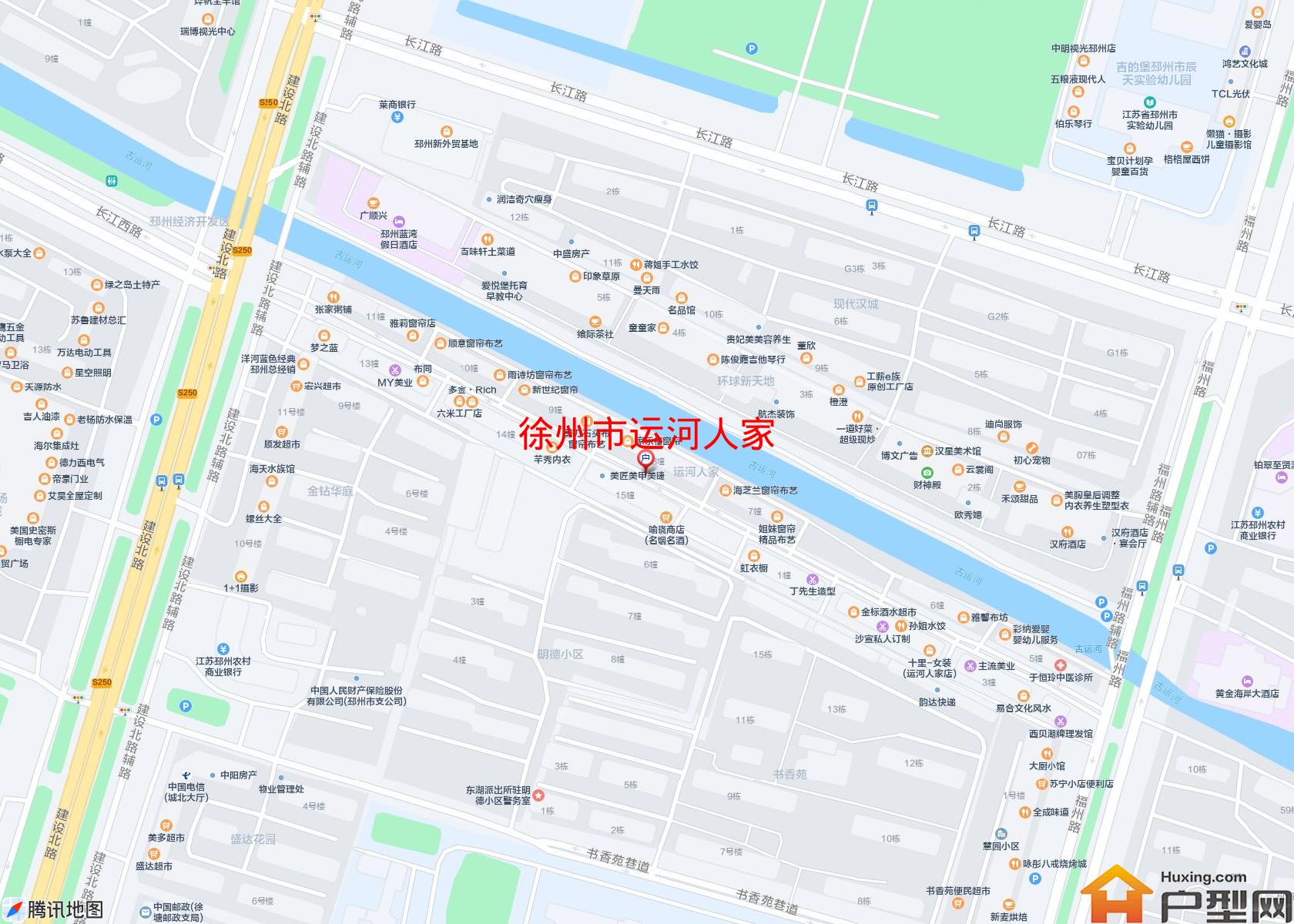 运河人家小区 - 户型网