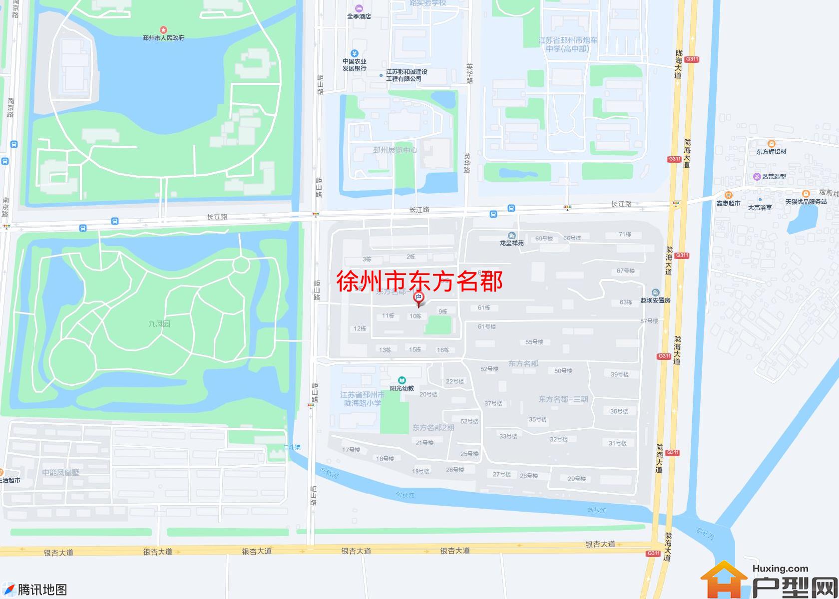 东方名郡小区 - 户型网