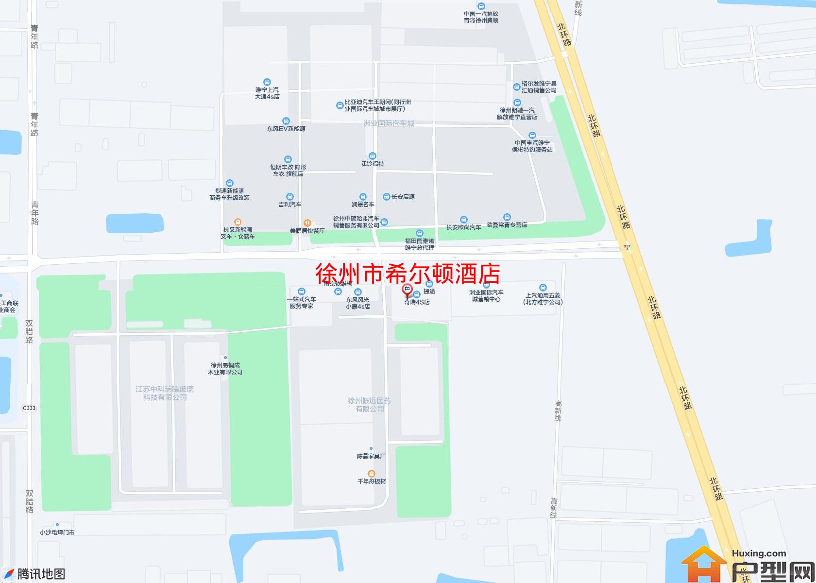 希尔顿酒店小区 - 户型网
