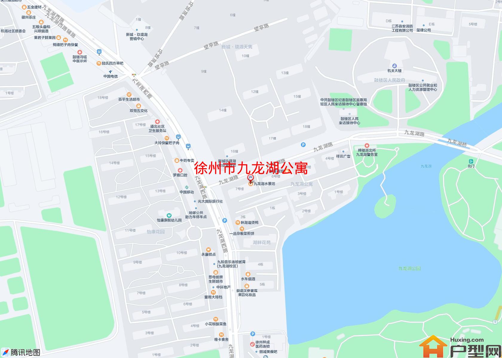 九龙湖公寓小区 - 户型网