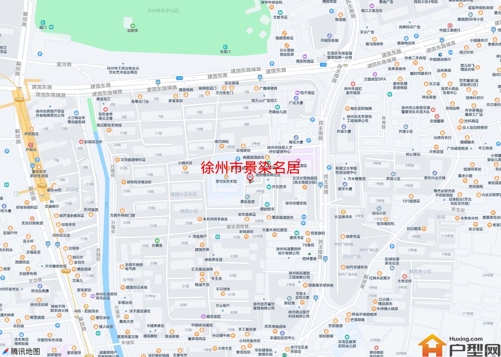 景染名居小区 - 户型网
