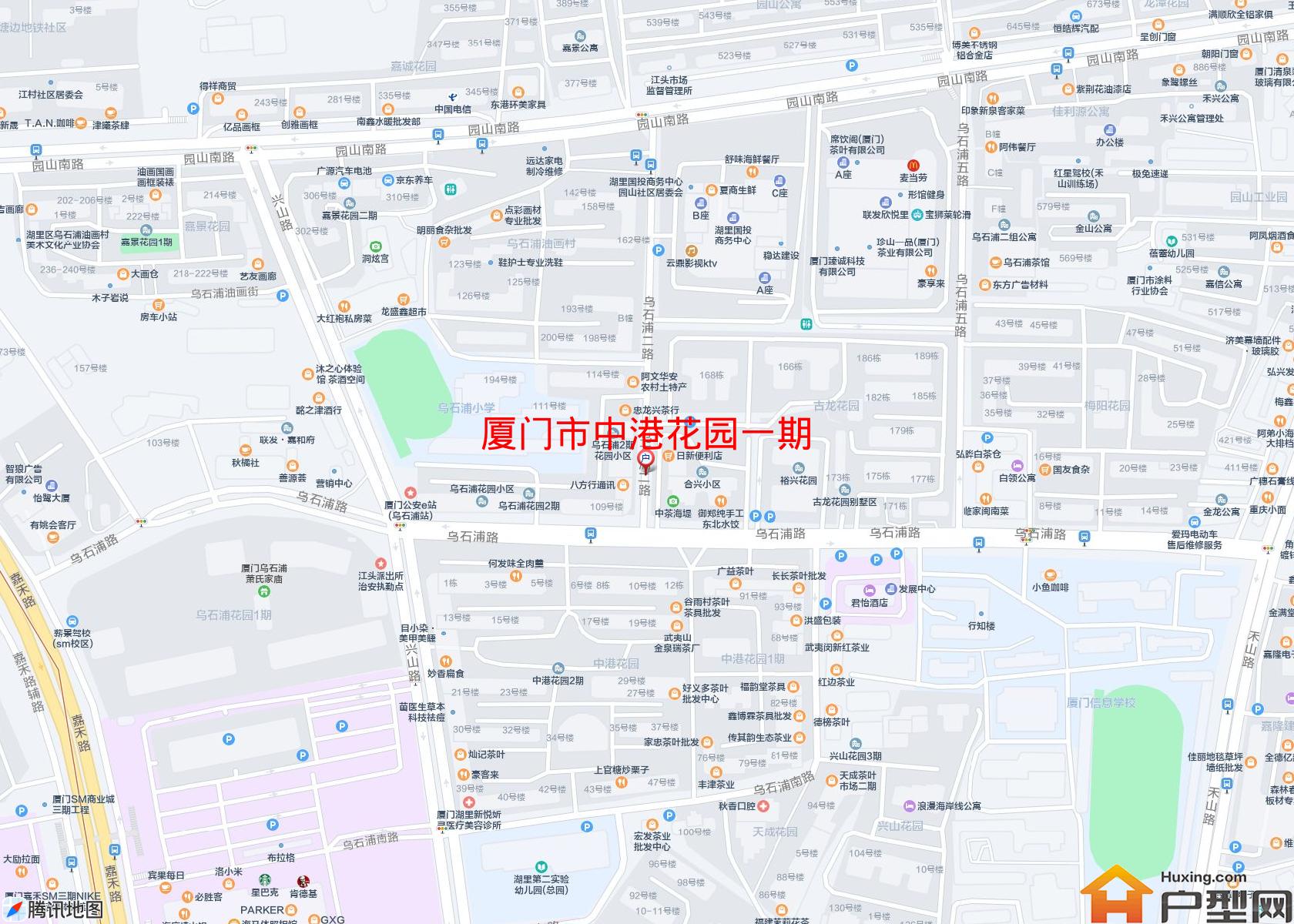 中港花园一期小区 - 户型网