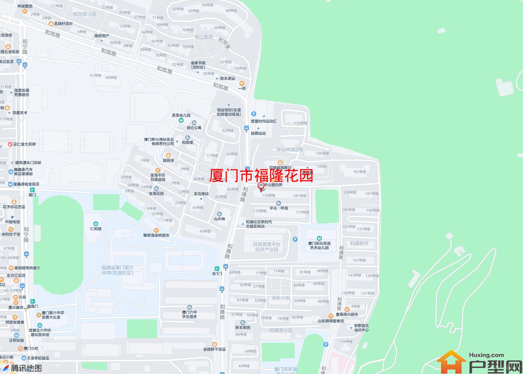 福隆花园小区 - 户型网