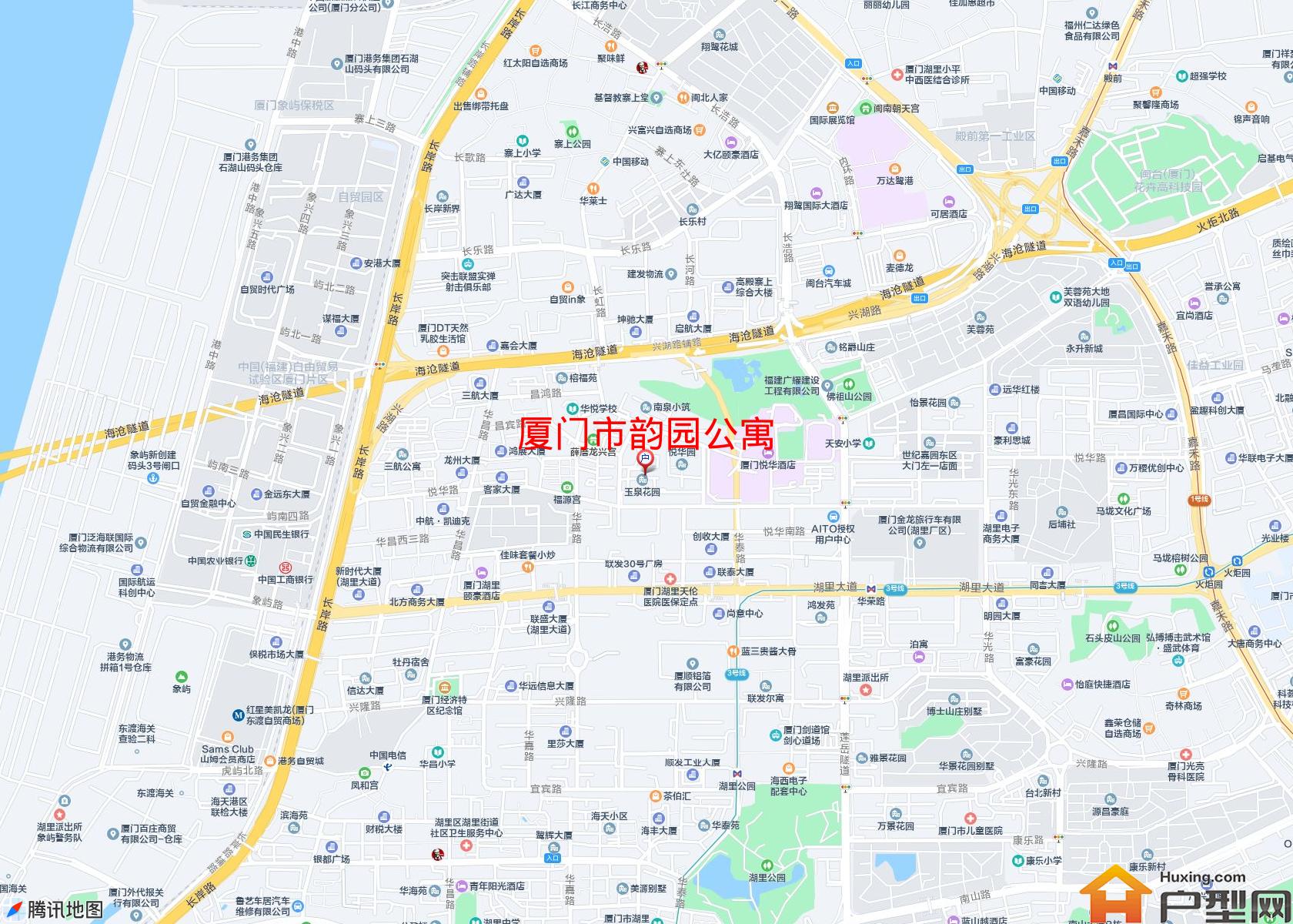 韵园公寓小区 - 户型网