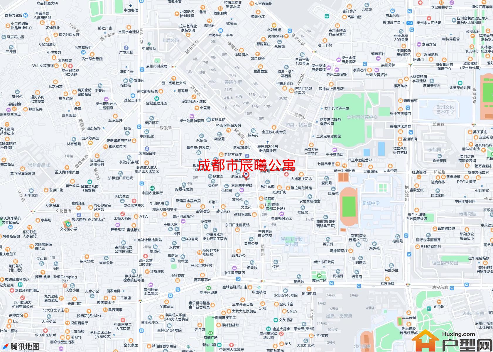 辰曦公寓小区 - 户型网