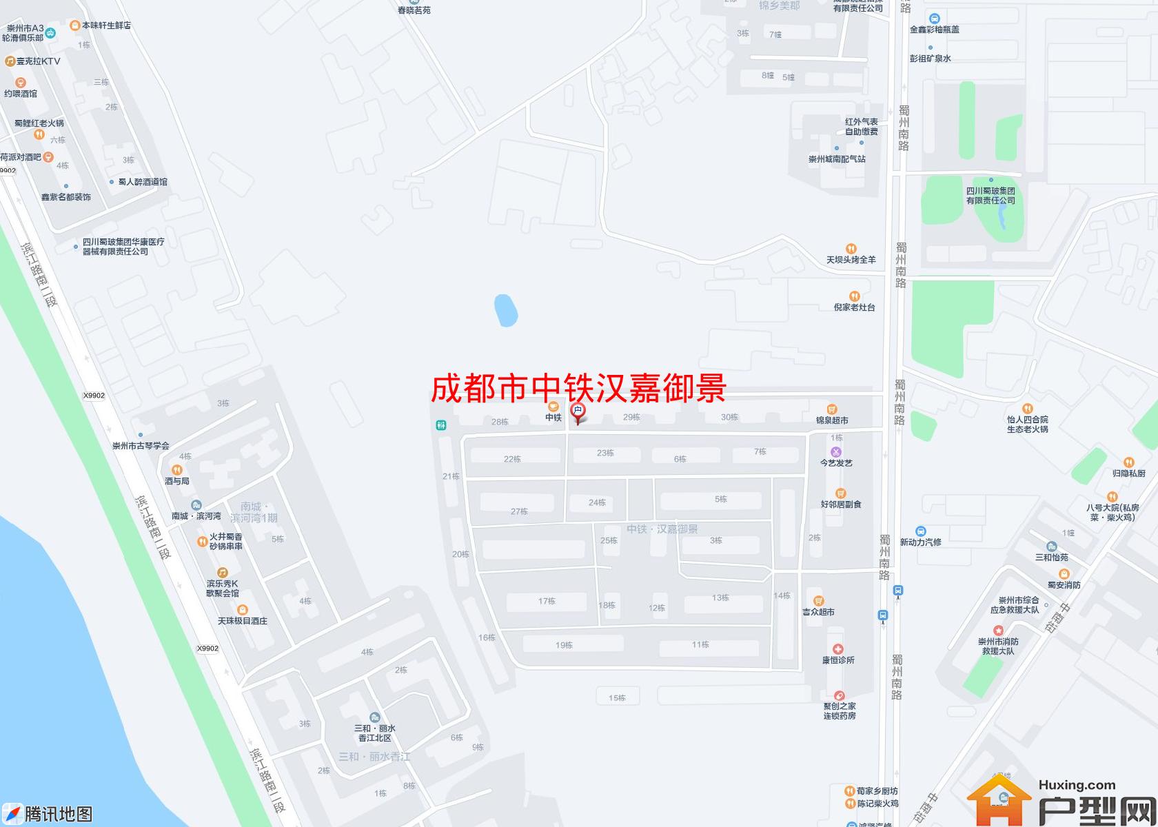 中铁汉嘉御景小区 - 户型网