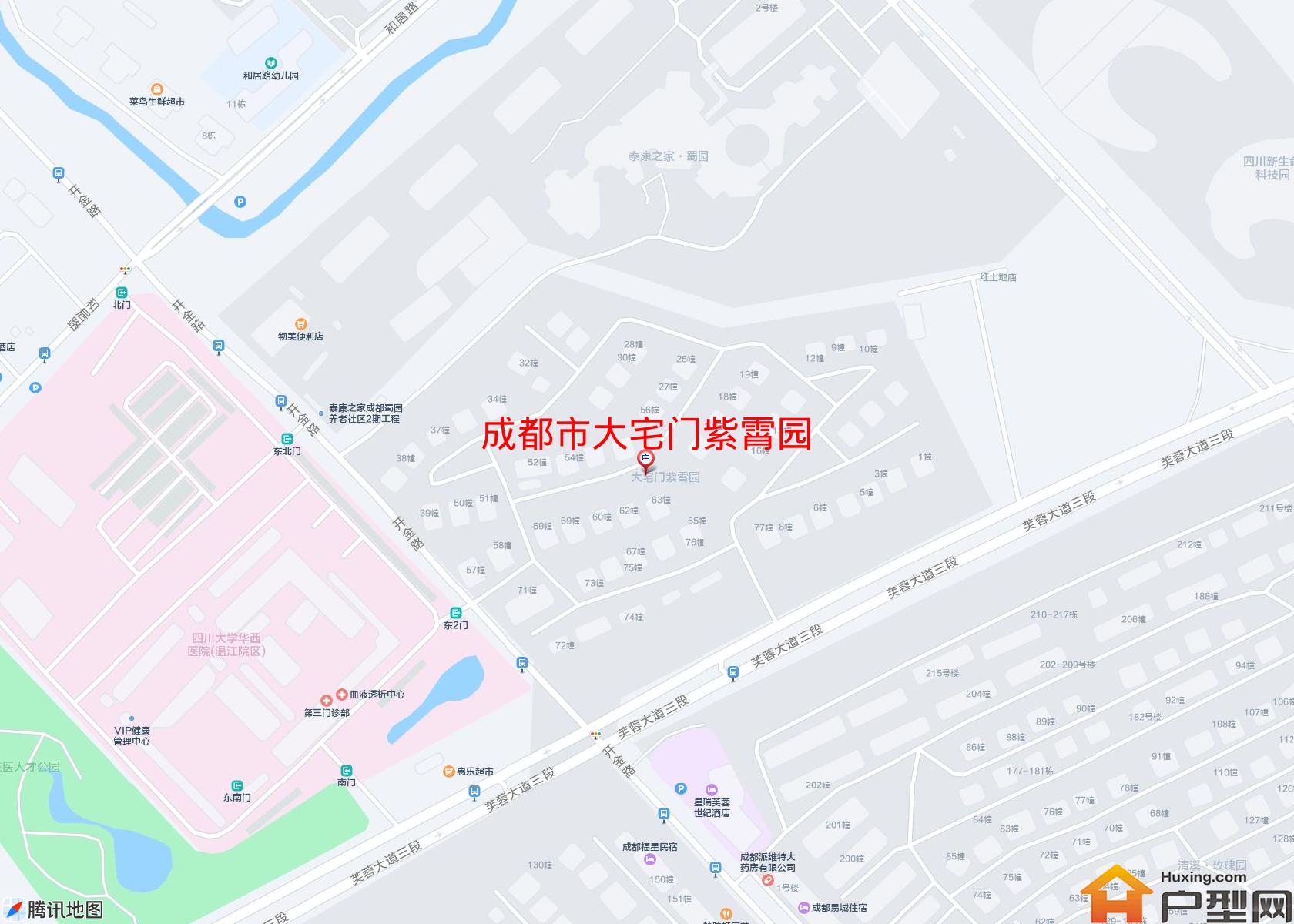 大宅门紫霄园小区 - 户型网