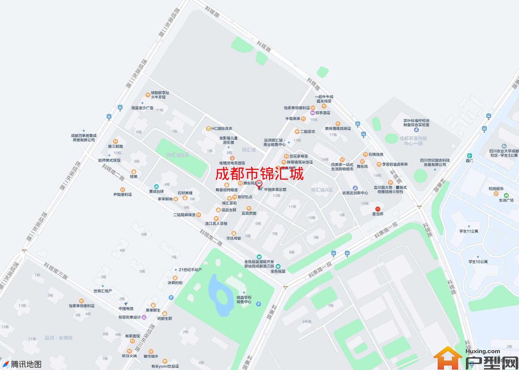 锦汇城小区 - 户型网