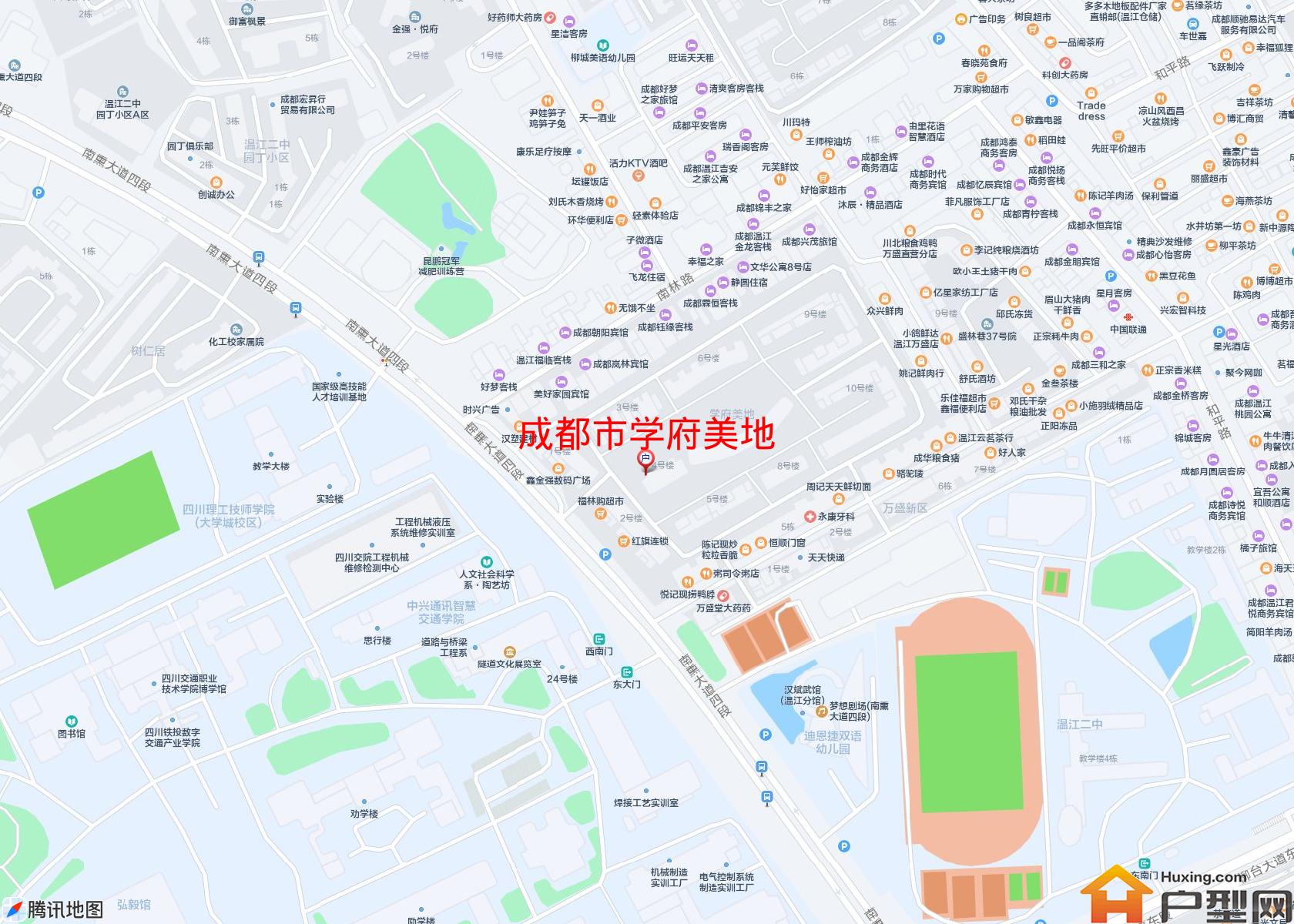 学府美地小区 - 户型网 学府美地小区 - 户型网
