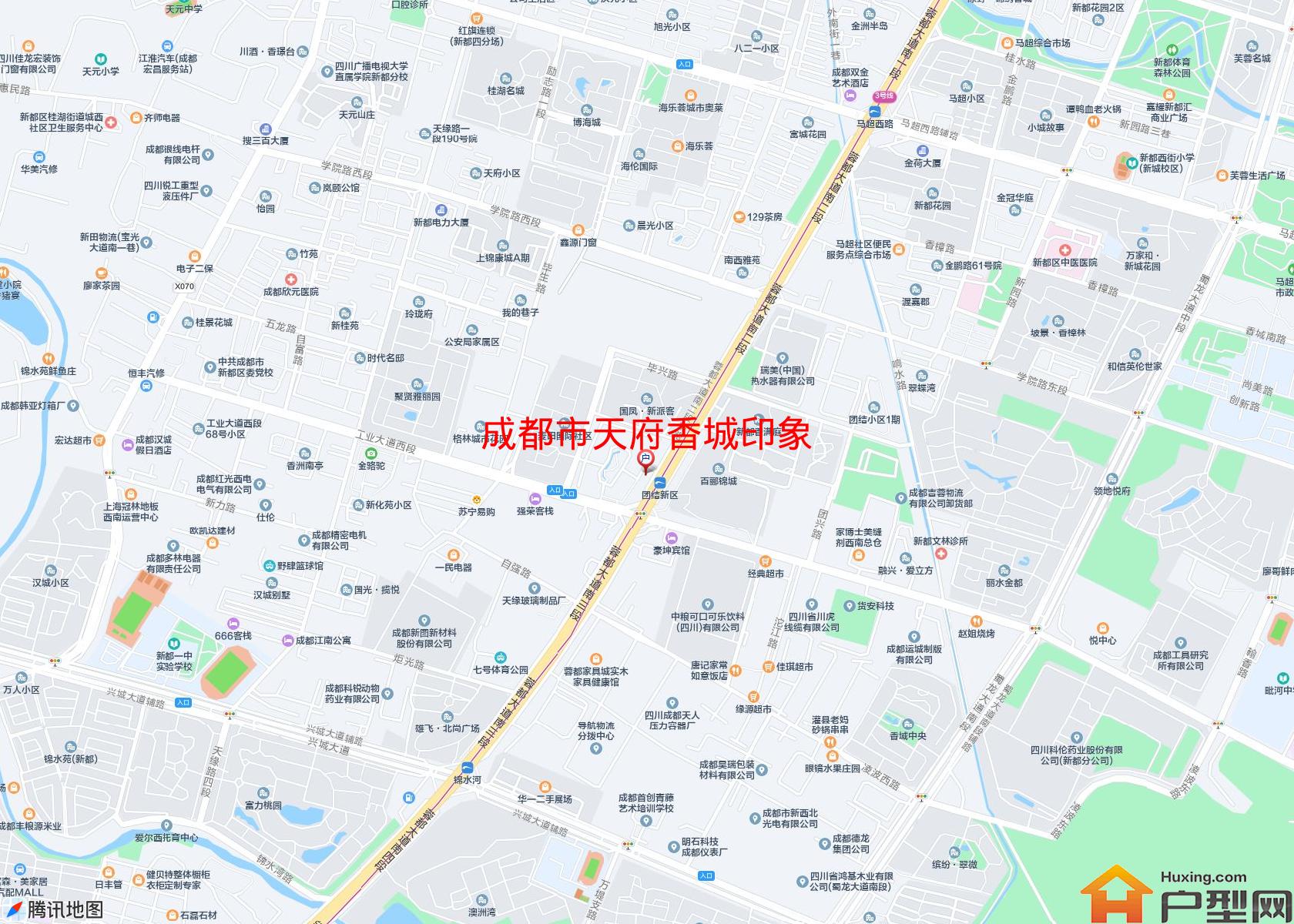 天府香城印象小区 - 户型网