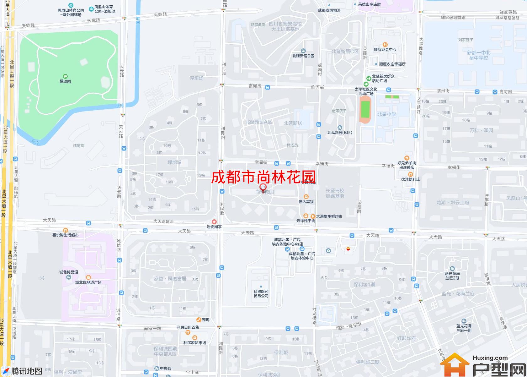 尚林花园小区 - 户型网