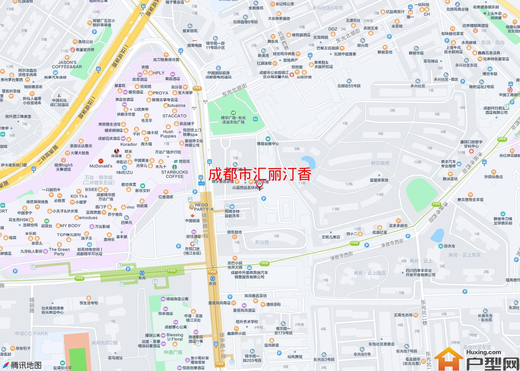 汇丽汀香小区 - 户型网