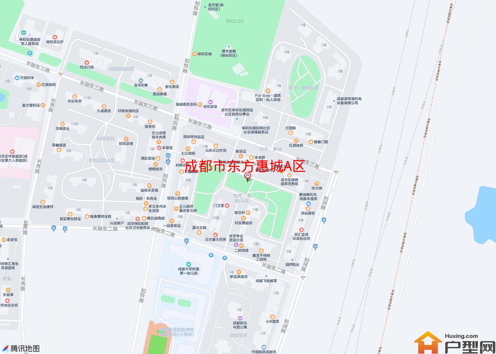 东方惠城A区小区 - 户型网