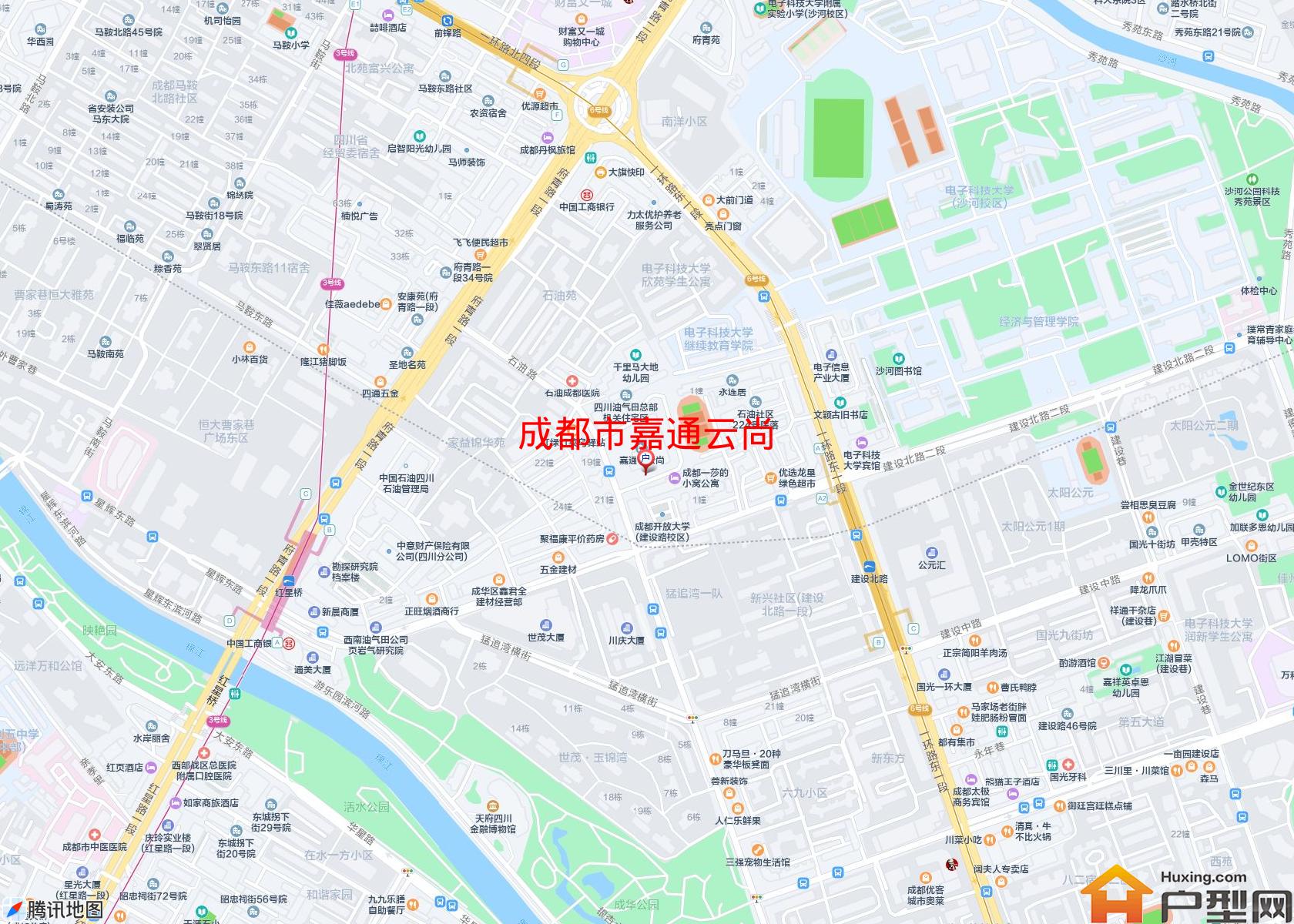 嘉通云尚小区 - 户型网