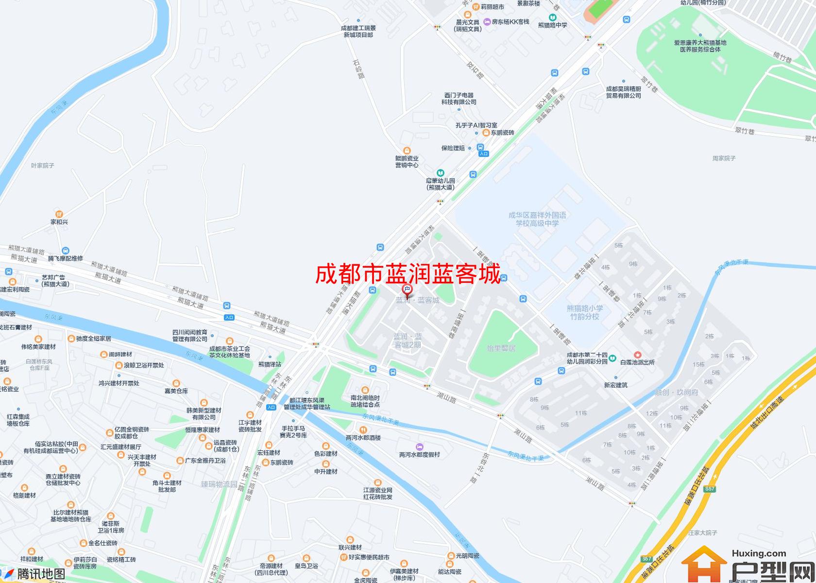 蓝润蓝客城小区 - 户型网