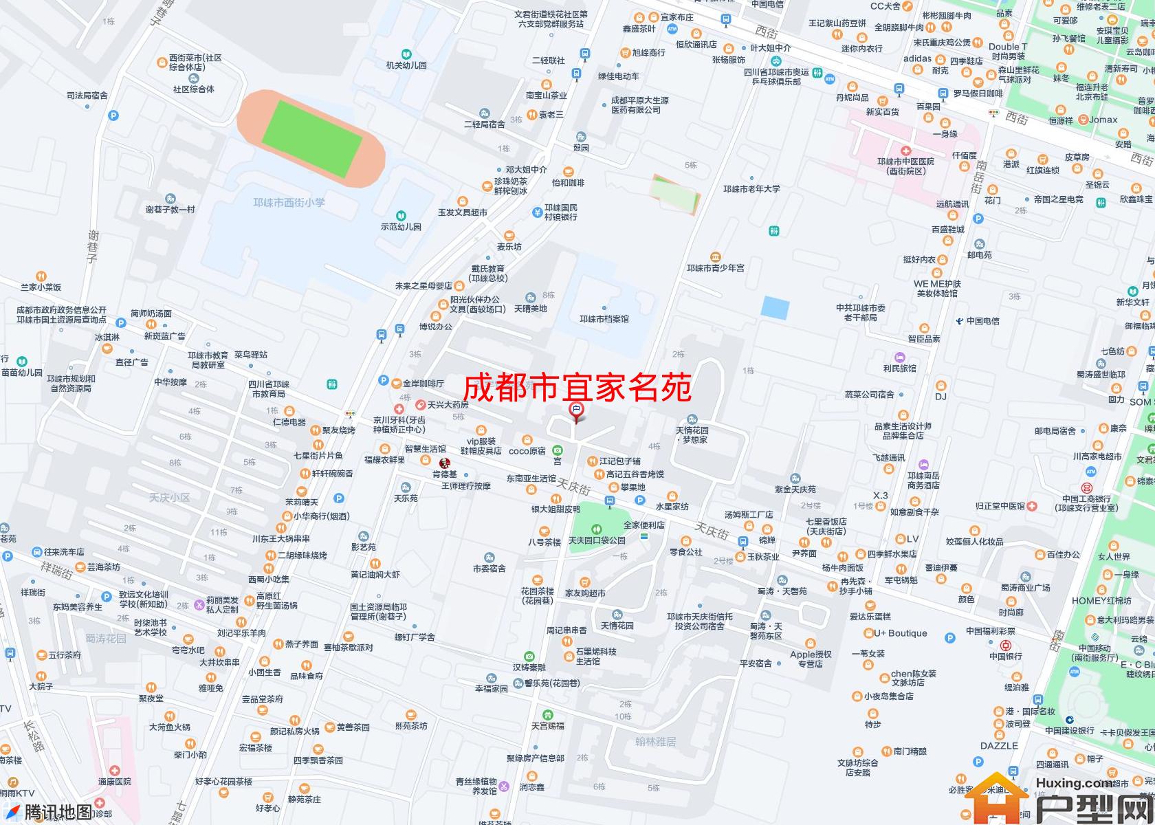 宜家名苑小区 - 户型网
