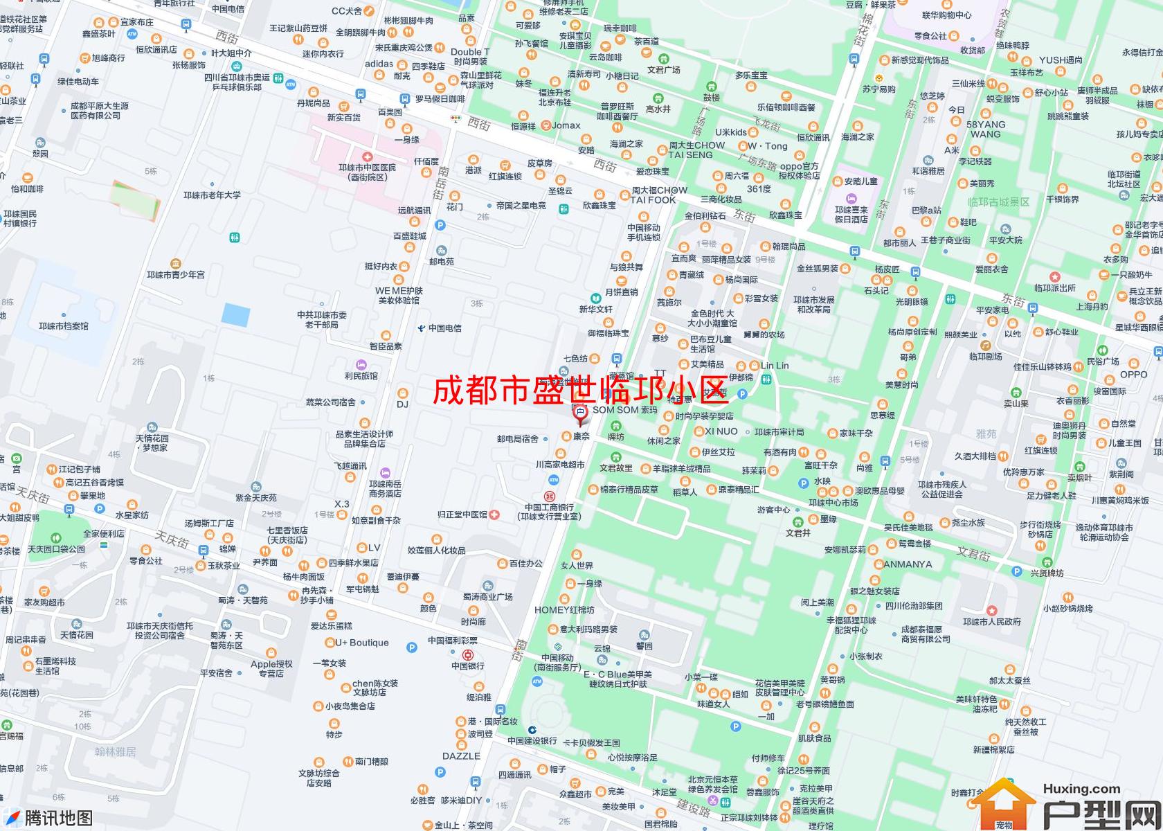 盛世临邛小区小区 - 户型网