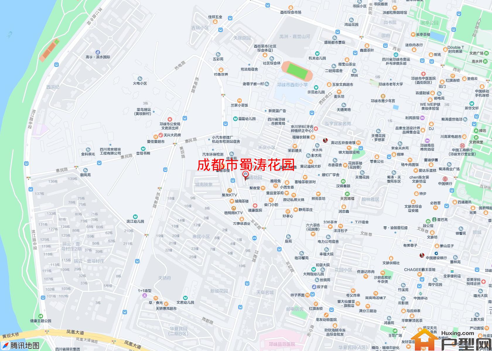 蜀涛花园小区 - 户型网