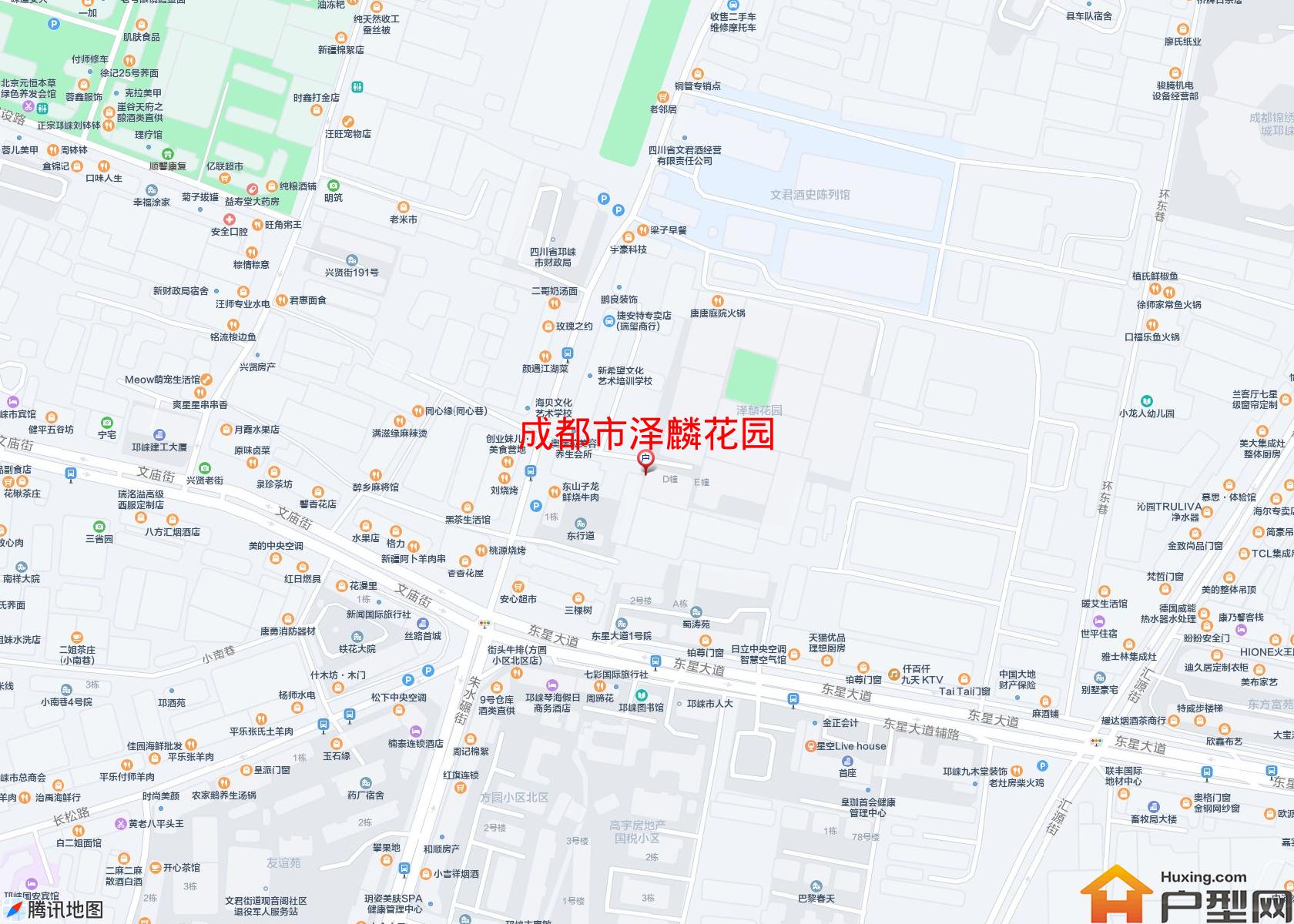 泽麟花园小区 - 户型网